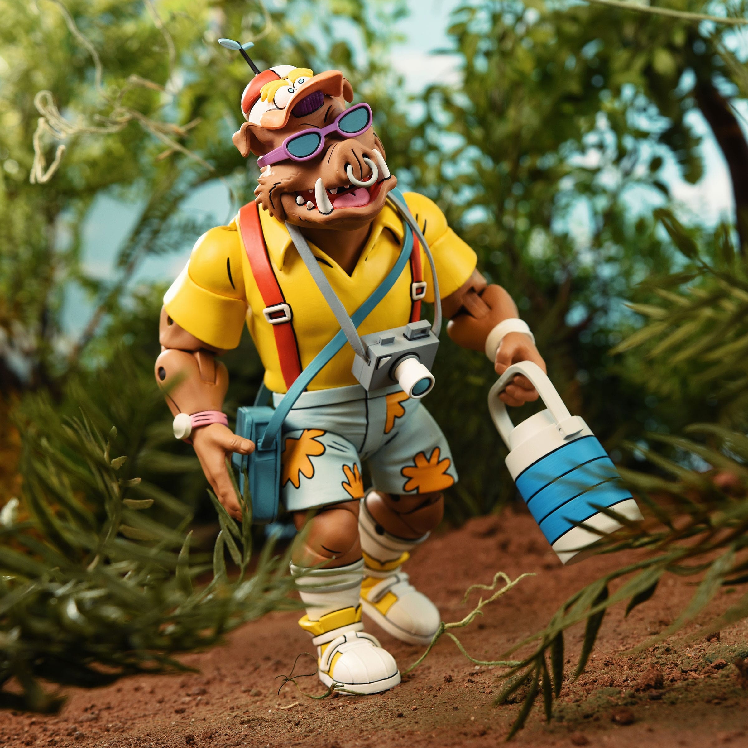 TMNT: Vacation Bebop and Rocksteady (Cartoon) - 2-Pack-Actionfiguren-NECA-Mighty Underground