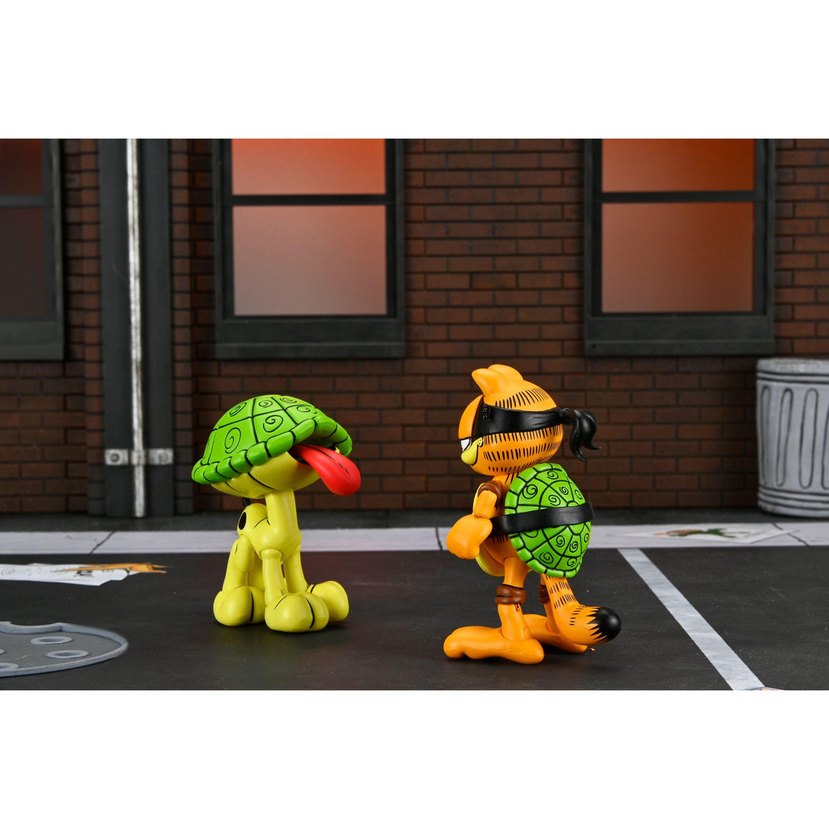 TMNT x Garfield: Ultimate Garfello & Odie (Archie Comics)-Actionfiguren-NECA-Mighty Underground