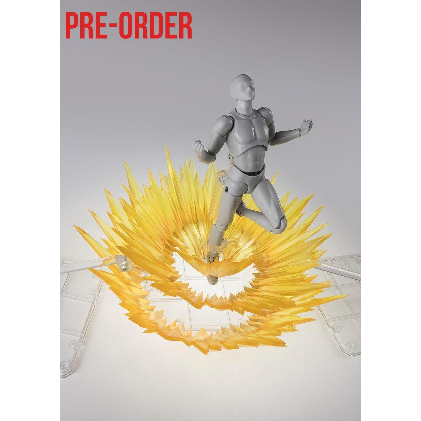 Tamashii Effect: Shock Impact Yellow Ver. - Accessory for S.H.Figuarts (Kopie)-Actionfiguren-Bandai Tamashii Nations-Mighty Underground