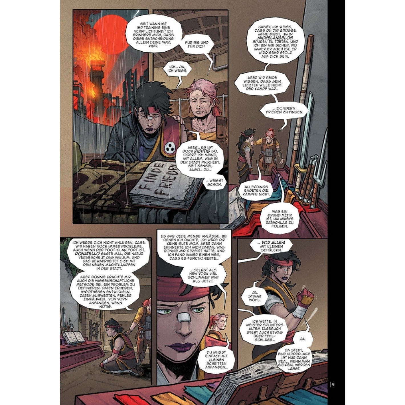 Teenage Mutant Ninja Turtles: The Last Ronin - Lost Years - IDW Comic-Comic-Splitter Verlag-Mighty Underground