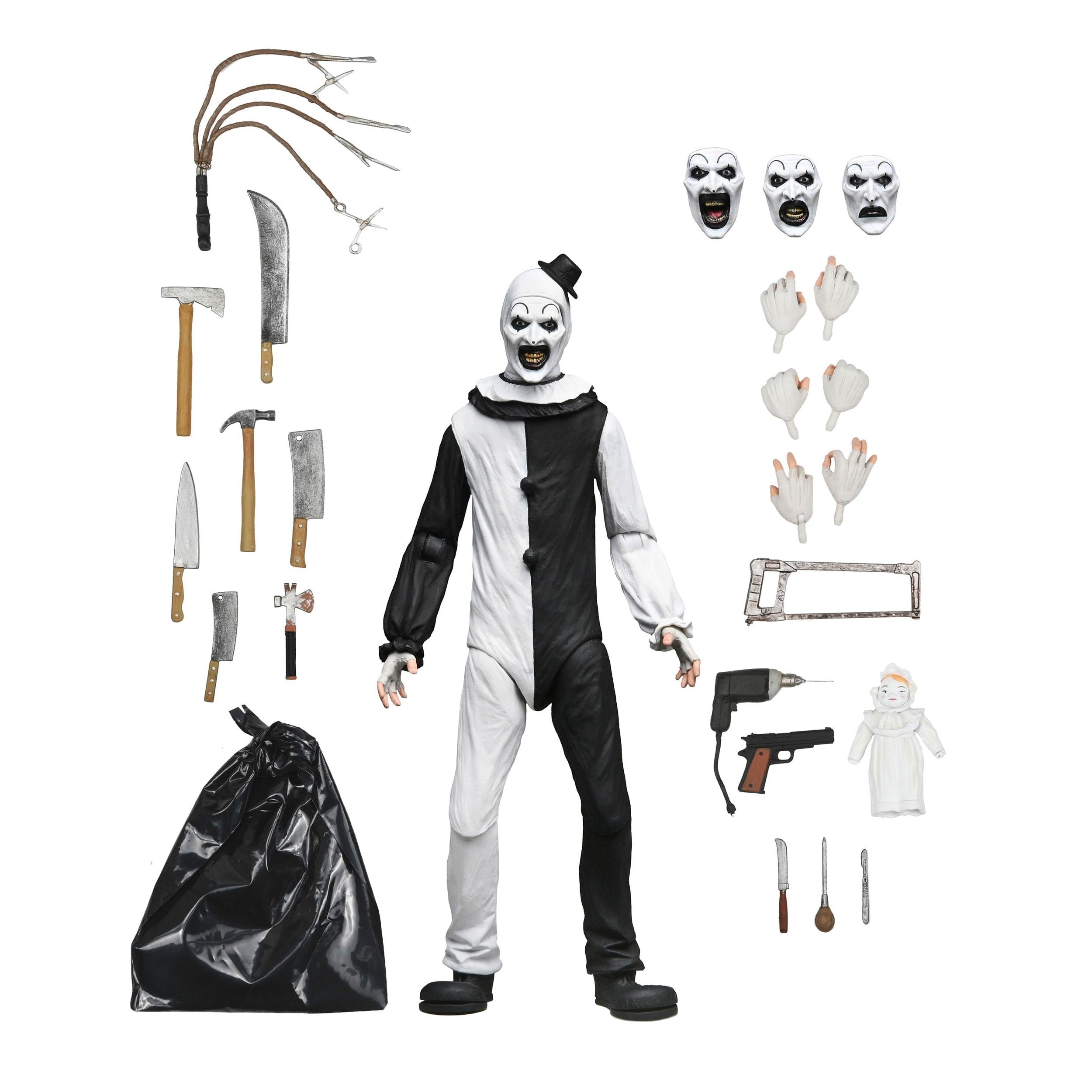 Terrifier: Ultimate Art the Clown-Actionfiguren-NECA-Mighty Underground