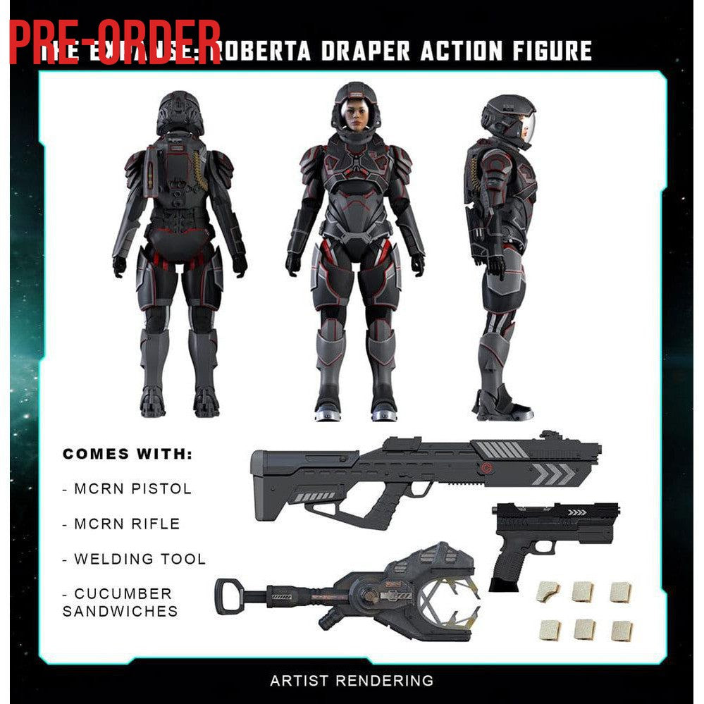 The Expanse: Roberta Draper-Actionfiguren-Nacelle-Mighty Underground