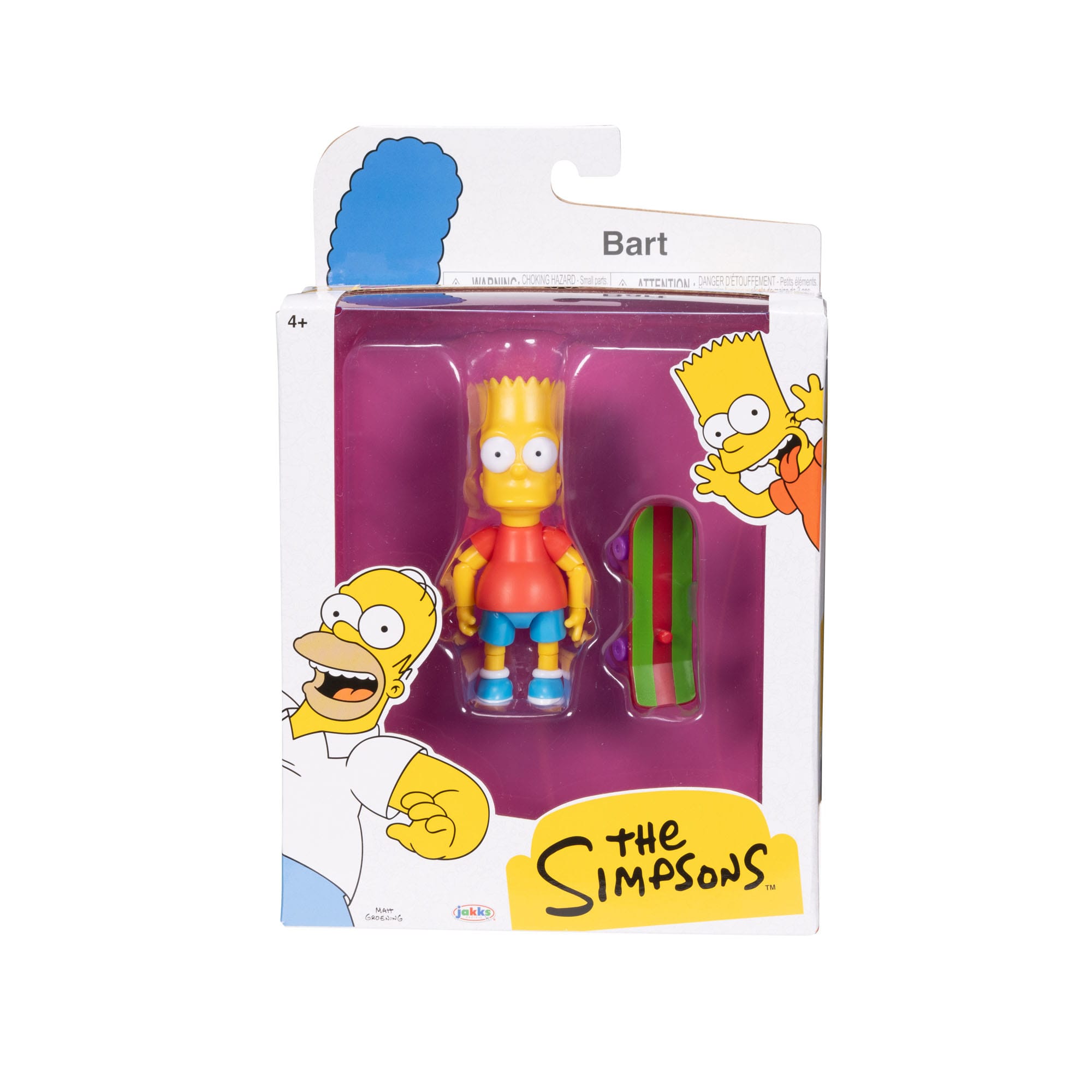 The Simpsons: Bart - 5-Inch-Actionfiguren-Jakks Pacific-Mighty Underground