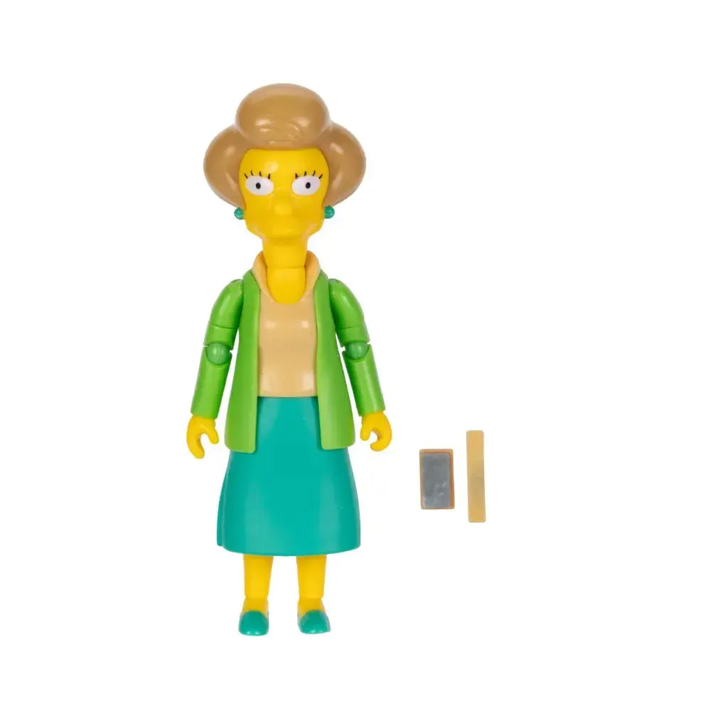 The Simpsons: Edna Krabappel - 5-Inch-Actionfiguren-Jakks Pacific-Mighty Underground