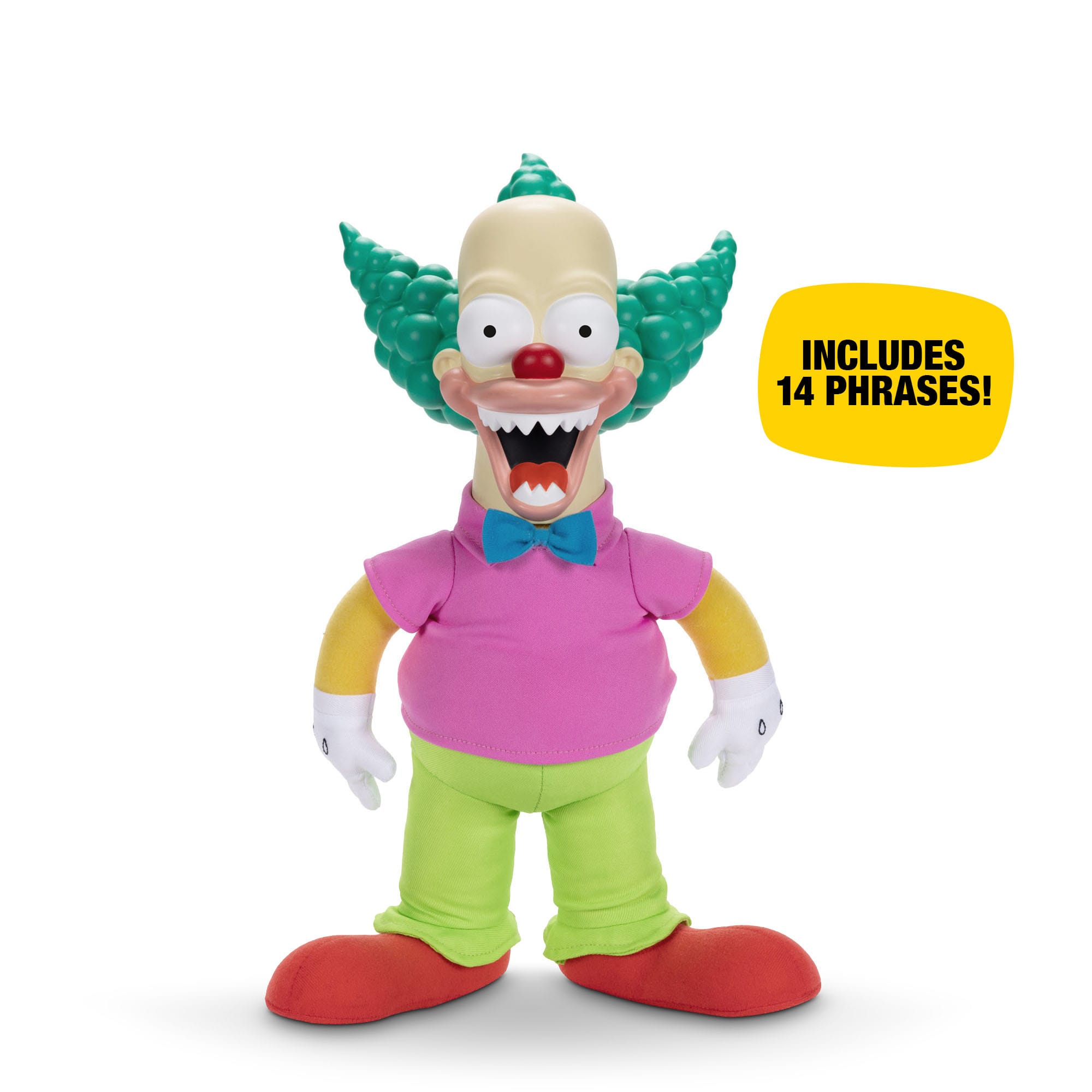 The Simpsons Feature: Talking Krusty Doll-Plüschfiguren-Jakks Pacific-Mighty Underground