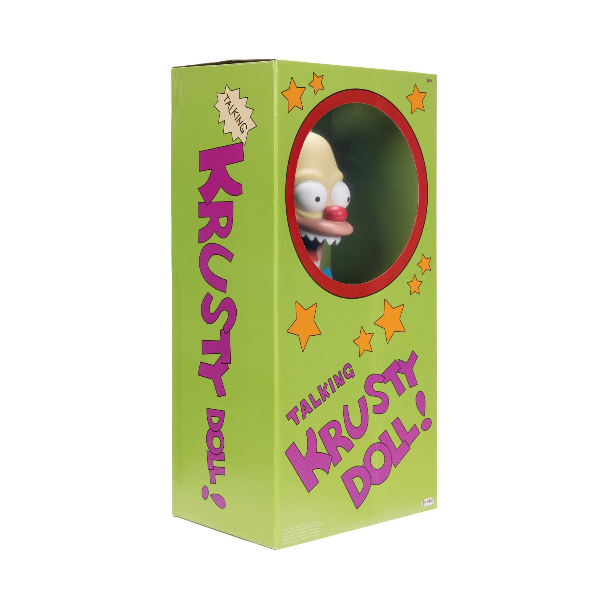 The Simpsons Feature: Talking Krusty Doll-Plüschfiguren-Jakks Pacific-Mighty Underground