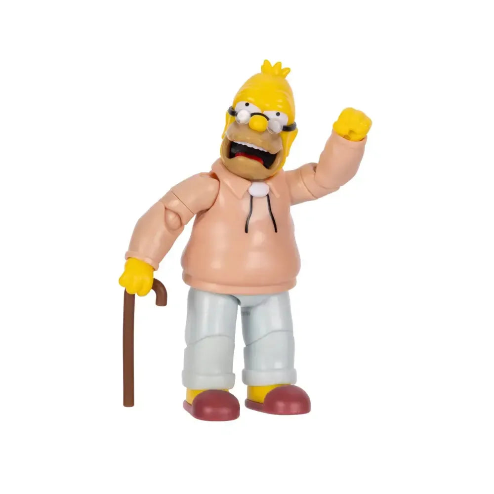 The Simpsons: Grampa Simpson - 5-Inch-Actionfiguren-Jakks Pacific-Mighty Underground