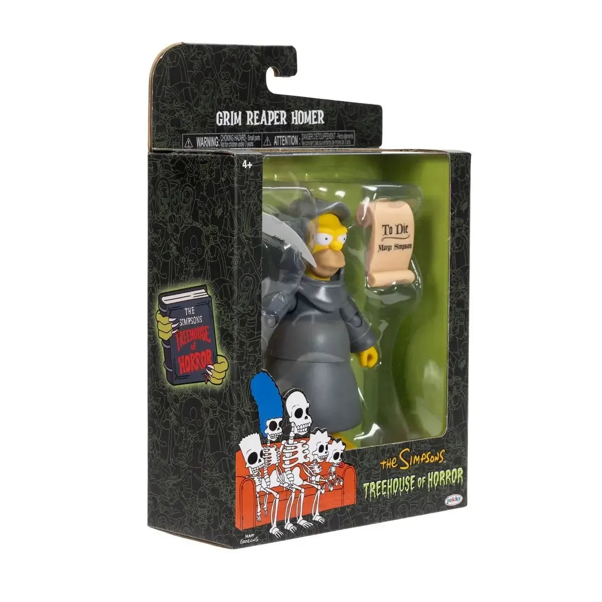 The Simpsons: Grim Reaper Homer (Treehouse of Horror) - 5-Inch-Actionfiguren-Jakks Pacific-Mighty Underground