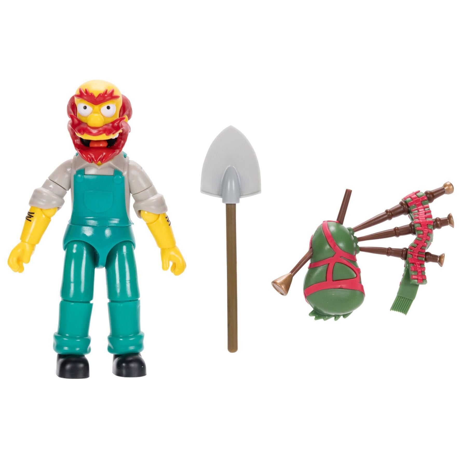 The Simpsons: Groundskeeper Willie - 5-Inch-Actionfiguren-Jakks Pacific-Mighty Underground