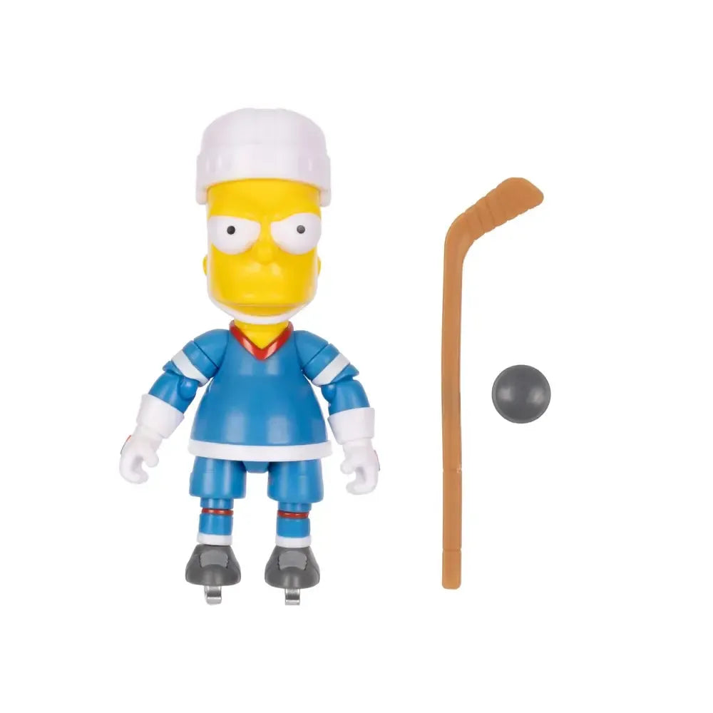 The Simpsons: Hockey Bart - 5-Inch-Actionfiguren-Jakks Pacific-Mighty Underground