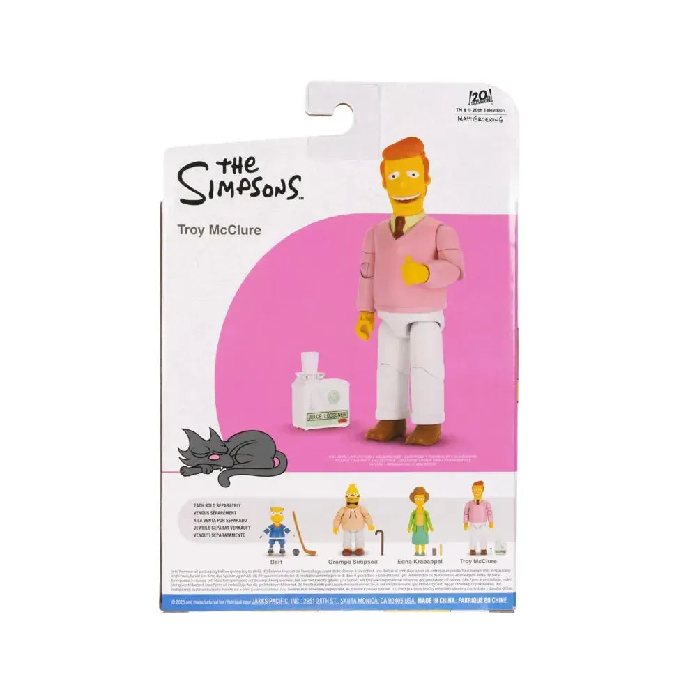 The Simpsons: Troy McClure - 5-Inch-Actionfiguren-Jakks Pacific-Mighty Underground