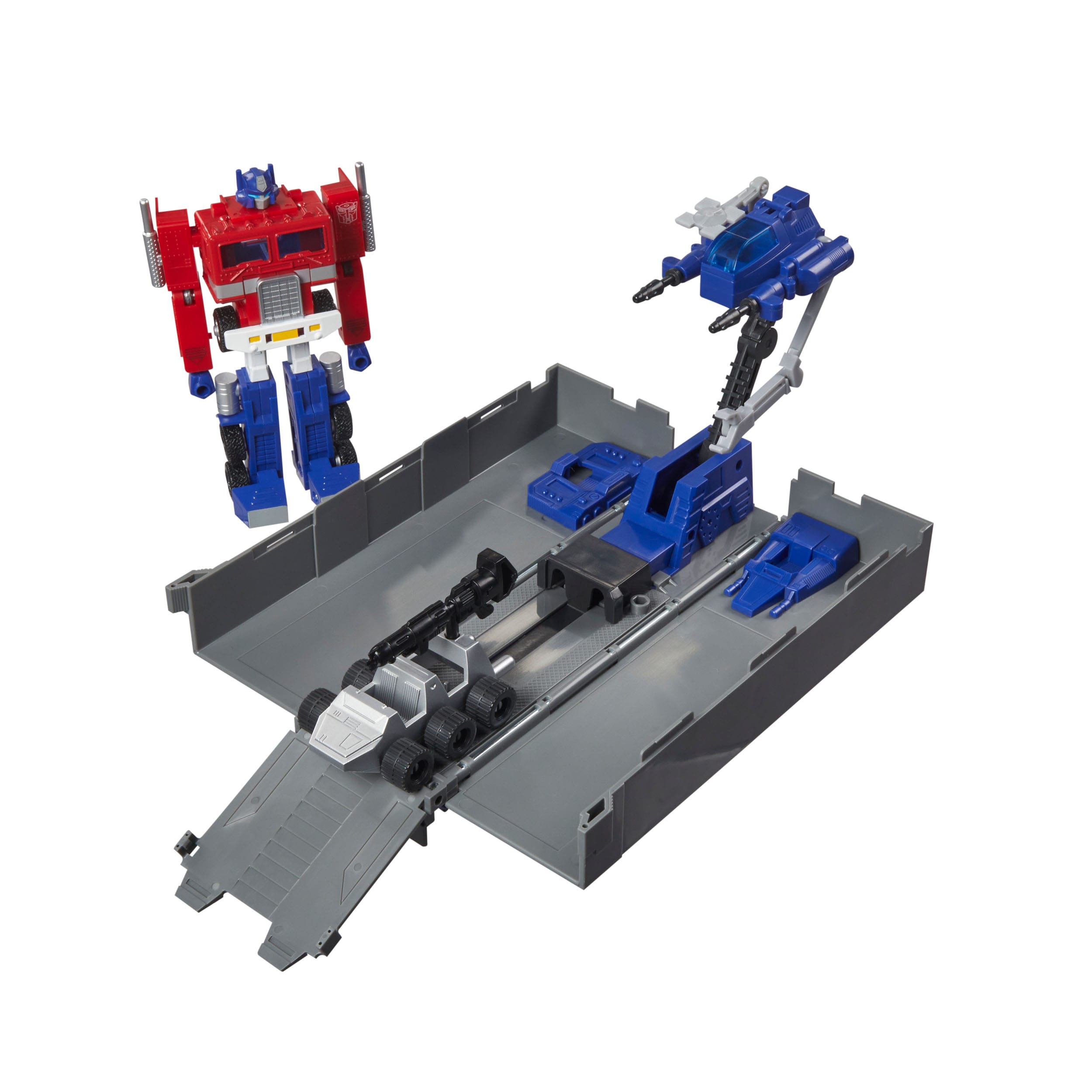 The Transformers Retro G1: Autobot Commander Optimus Prime-Actionfiguren-Hasbro-Mighty Underground