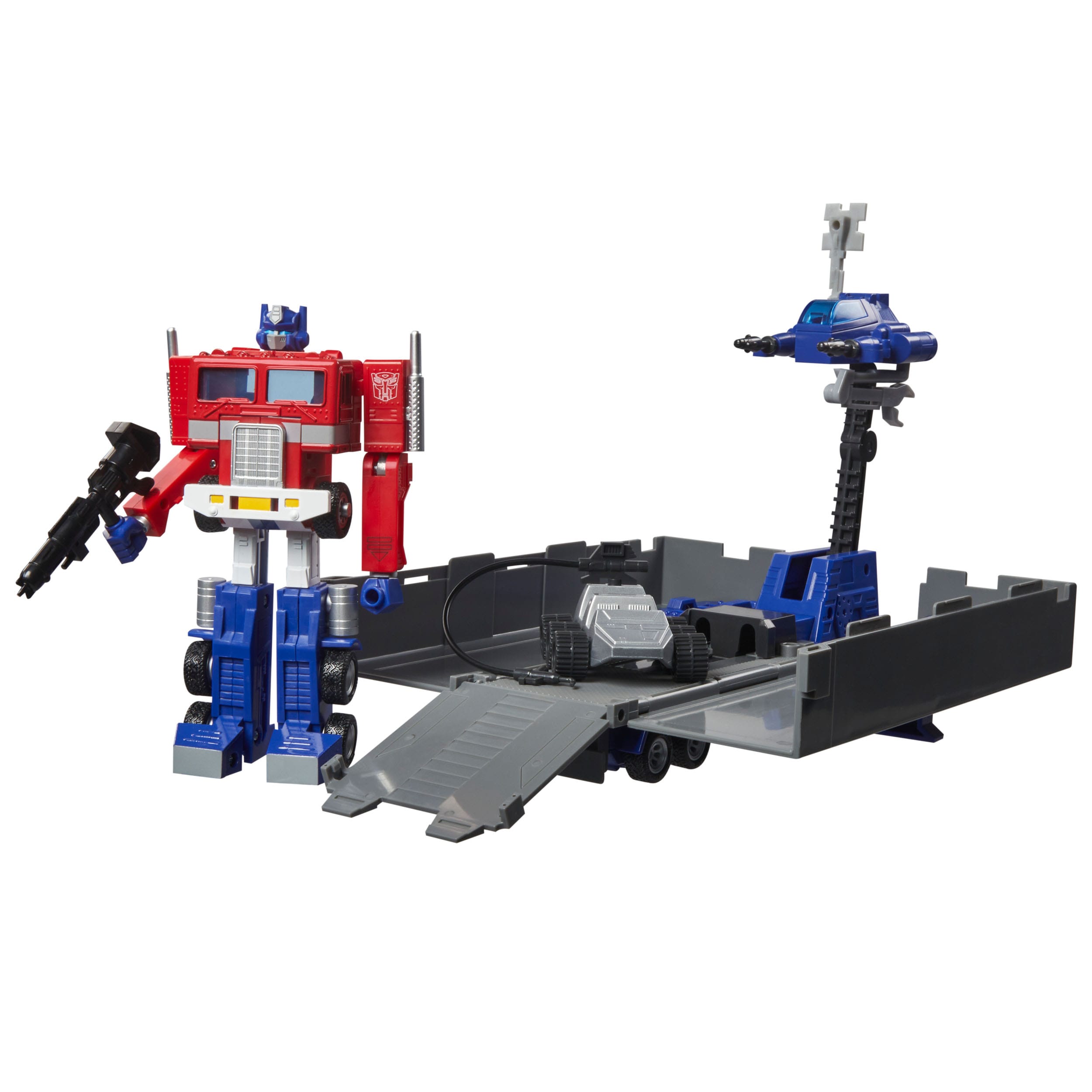The Transformers Retro G1: Autobot Commander Optimus Prime-Actionfiguren-Hasbro-Mighty Underground