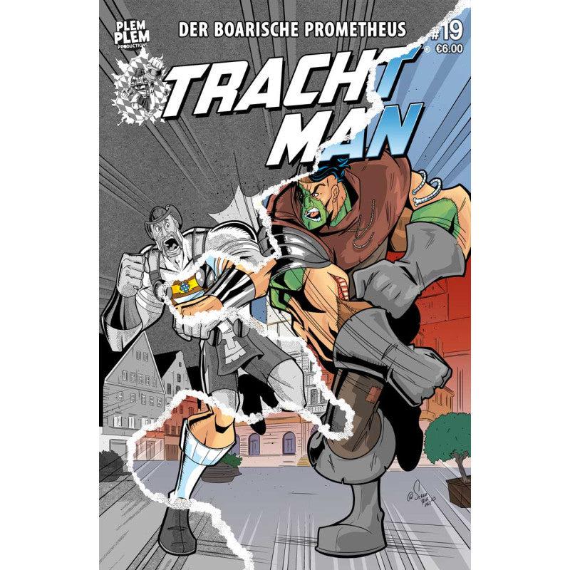 Tracht Man 19 (bairisch)-Comic-Plem Plem Productions-Mighty Underground