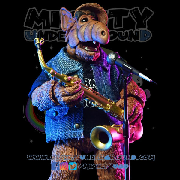 Ultimate Born to Rock Alf-Actionfiguren-NECA-Mighty Underground