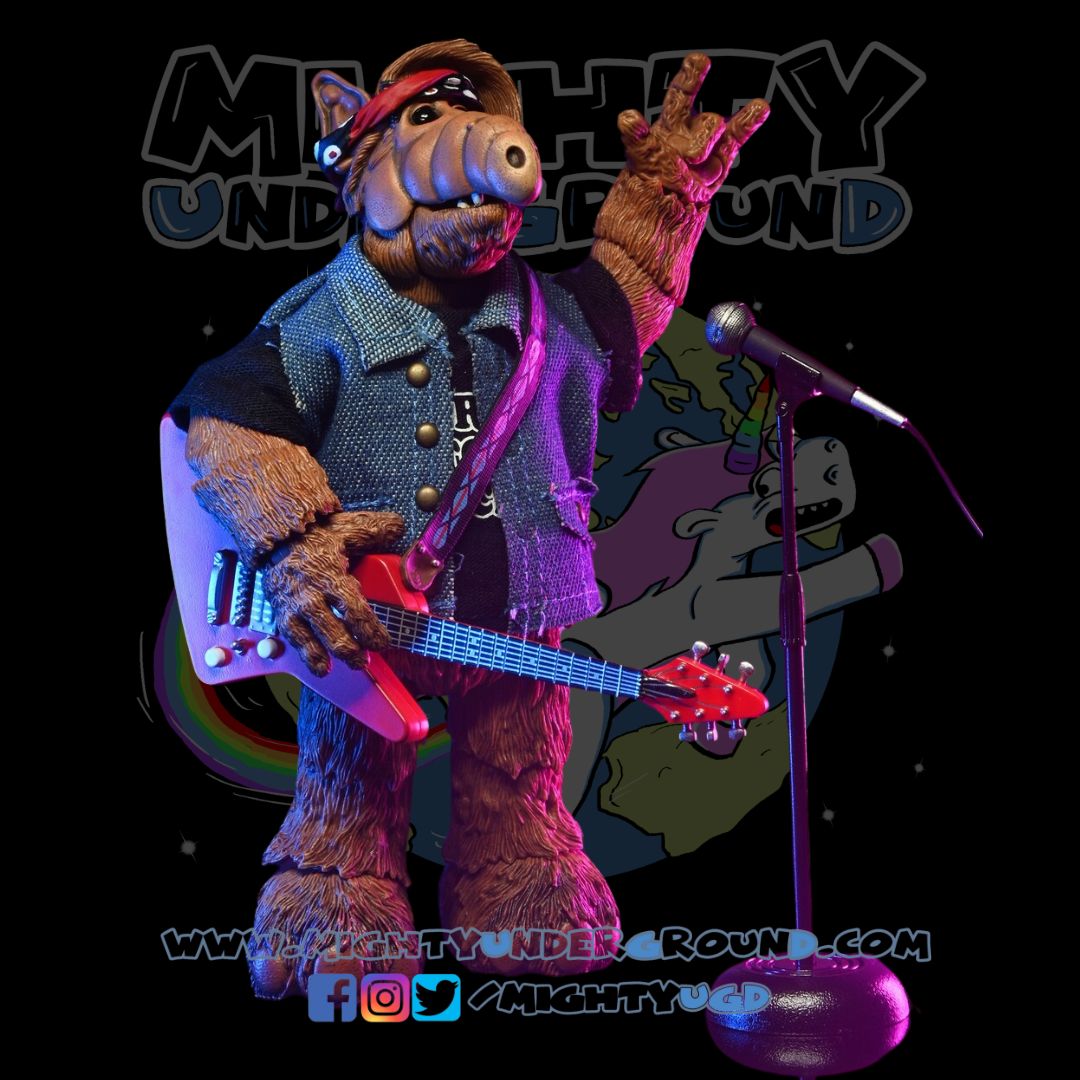 Ultimate Born to Rock Alf-Actionfiguren-NECA-Mighty Underground