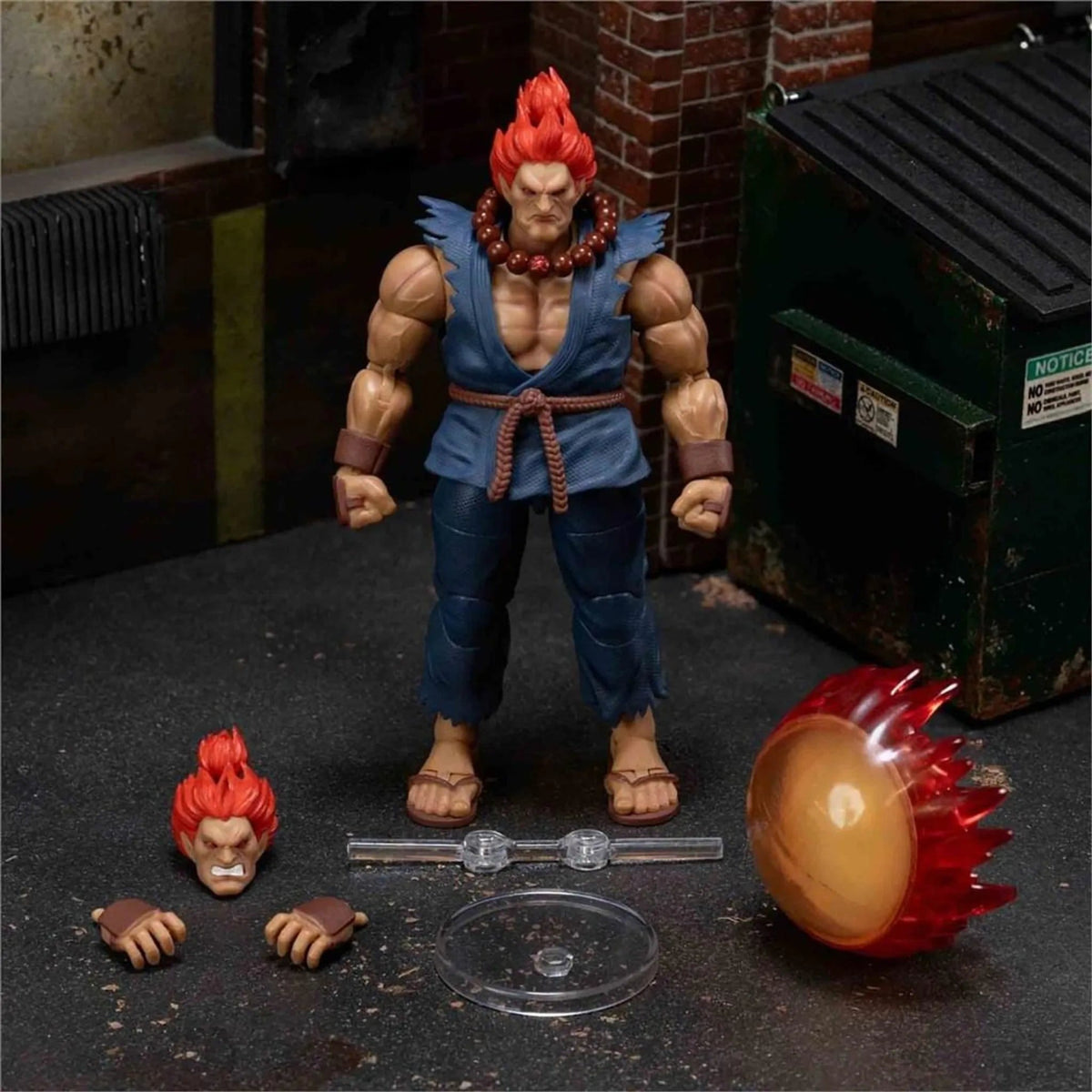 Ultra Street Fighter II The Final Challengers: Akuma - 6 inch-Actionfiguren-Jada Toys-Mighty Underground