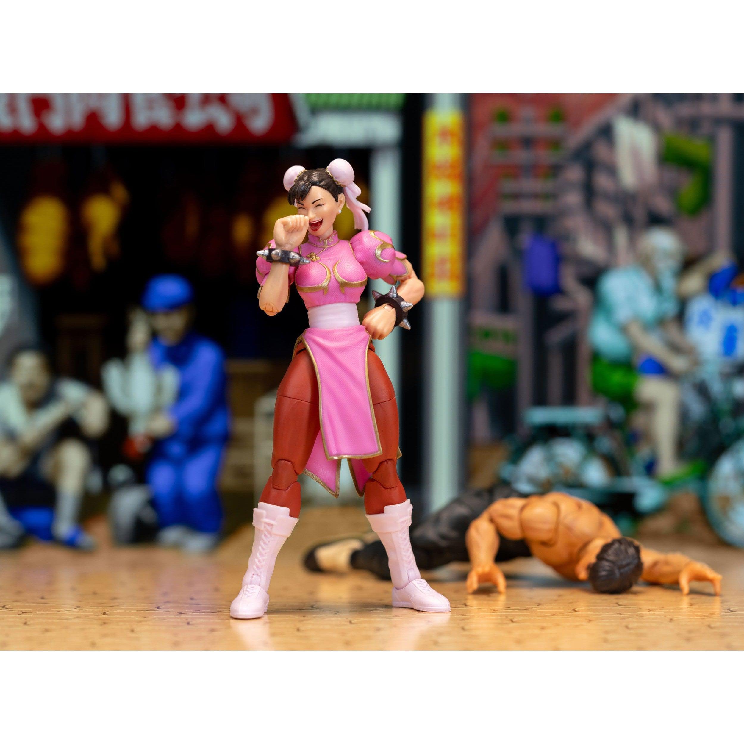 Ultra Street Fighter II The Final Challengers: Chun-Li Player 2 Deluxe Ver. - 6 inch-Actionfiguren-Jada Toys-Mighty Underground