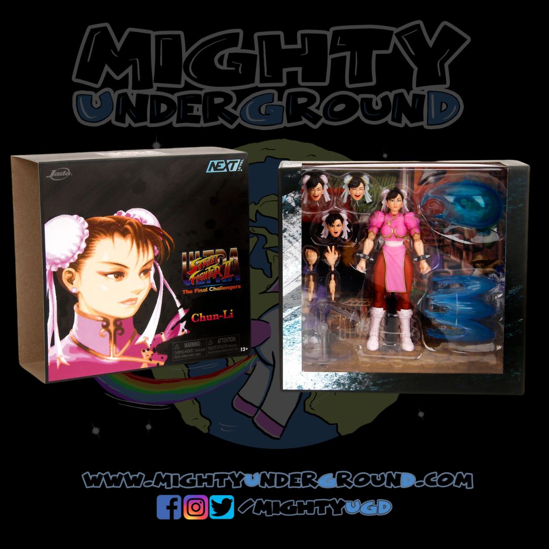 Ultra Street Fighter II The Final Challengers: Chun-Li Player 2 Deluxe Ver. - 6 inch-Actionfiguren-Jada Toys-Mighty Underground
