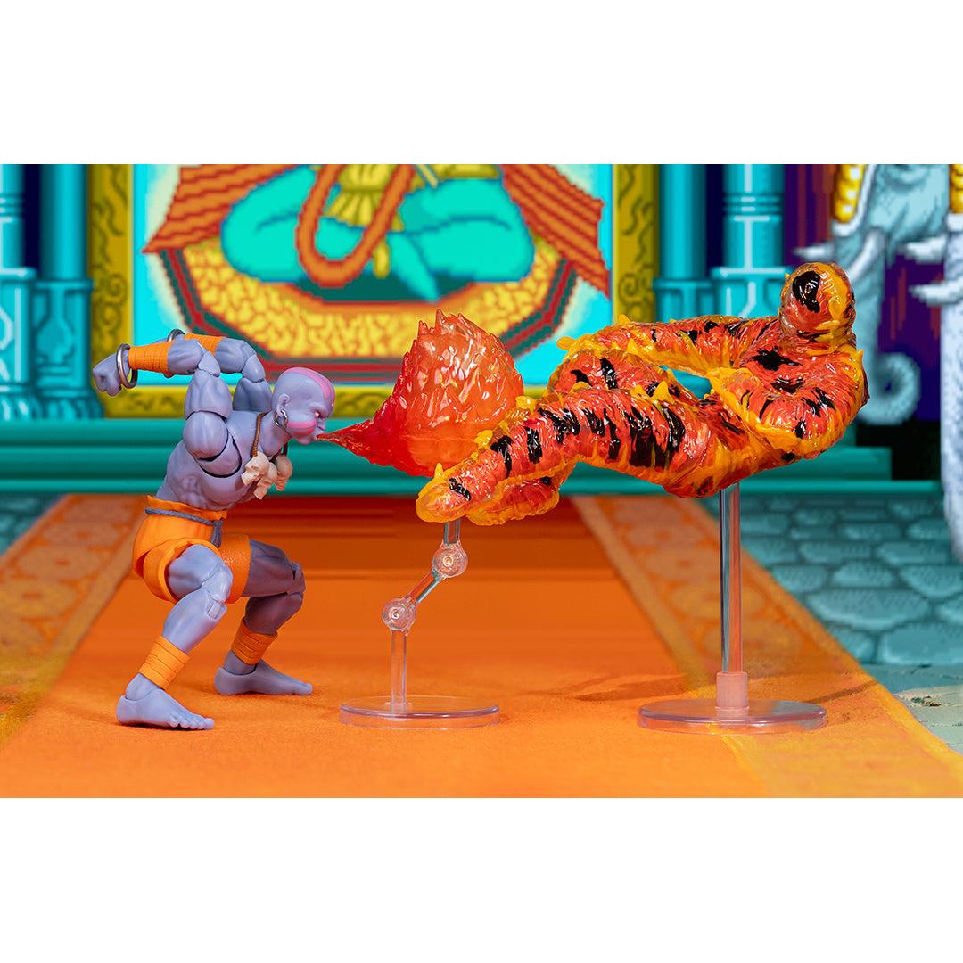 Ultra Street Fighter II The Final Challengers: Dhalsim (Blue Player 2 Version, Exclusive) - 6 inch-Actionfiguren-Jada Toys-Mighty Underground