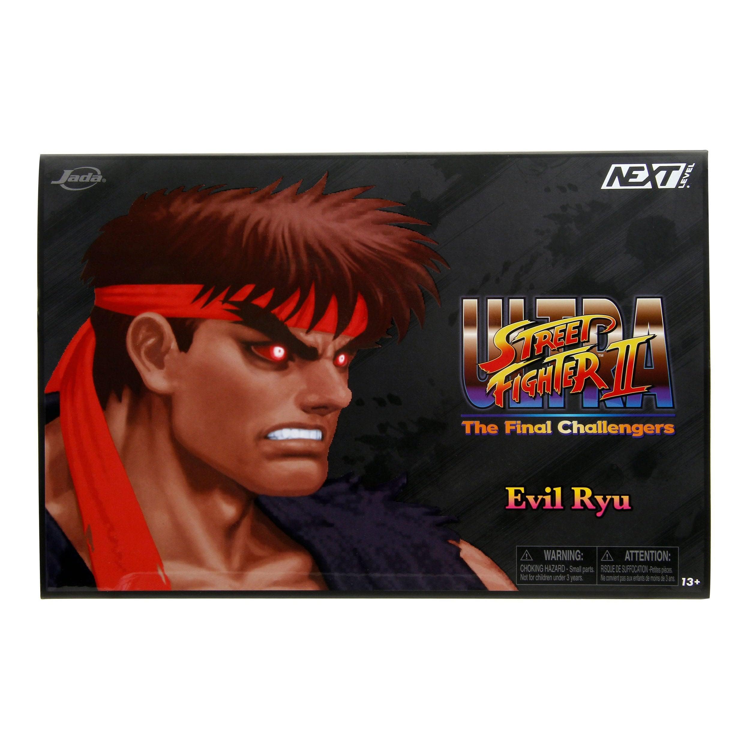 Ultra Street Fighter II The Final Challengers: Evil Ryu SDCC 2023 EXCL - 6 inch-Actionfiguren-Jada Toys-Mighty Underground
