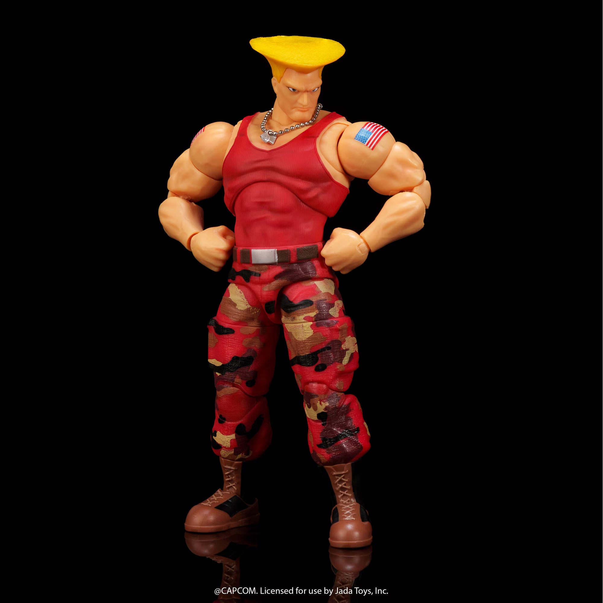 Ultra Street Fighter II The Final Challengers: Guile VS Bison Double Pack (Limited Edition) - 6 inch-Actionfiguren-Jada Toys-Mighty Underground