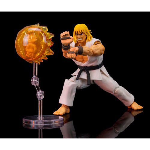 Ultra Street Fighter II The Final Challengers: Ken (White Player 2 Version, Exclusive) - 6 inch-Actionfiguren-Jada Toys-Mighty Underground