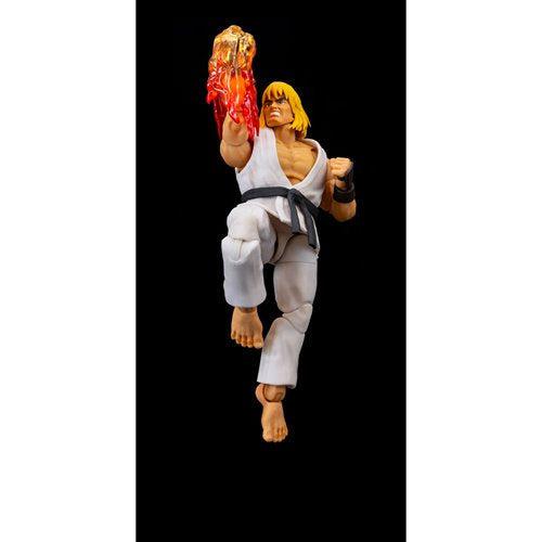 Ultra Street Fighter II The Final Challengers: Ken (White Player 2 Version, Exclusive) - 6 inch-Actionfiguren-Jada Toys-Mighty Underground
