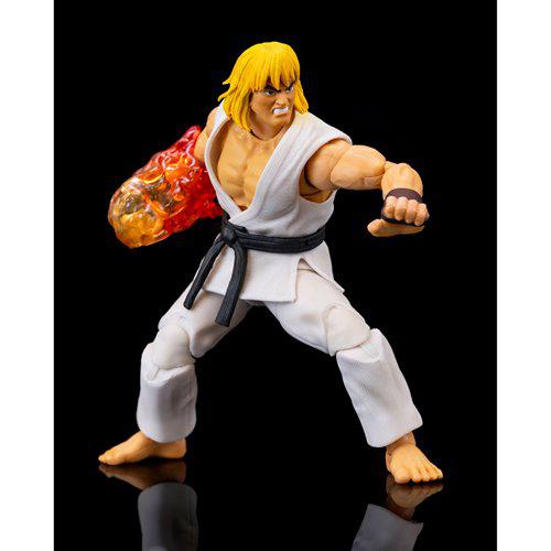 Ultra Street Fighter II The Final Challengers: Ken (White Player 2 Version, Exclusive) - 6 inch-Actionfiguren-Jada Toys-Mighty Underground