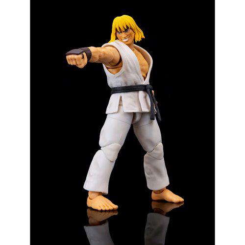 Ultra Street Fighter II The Final Challengers: Ken (White Player 2 Version, Exclusive) - 6 inch-Actionfiguren-Jada Toys-Mighty Underground