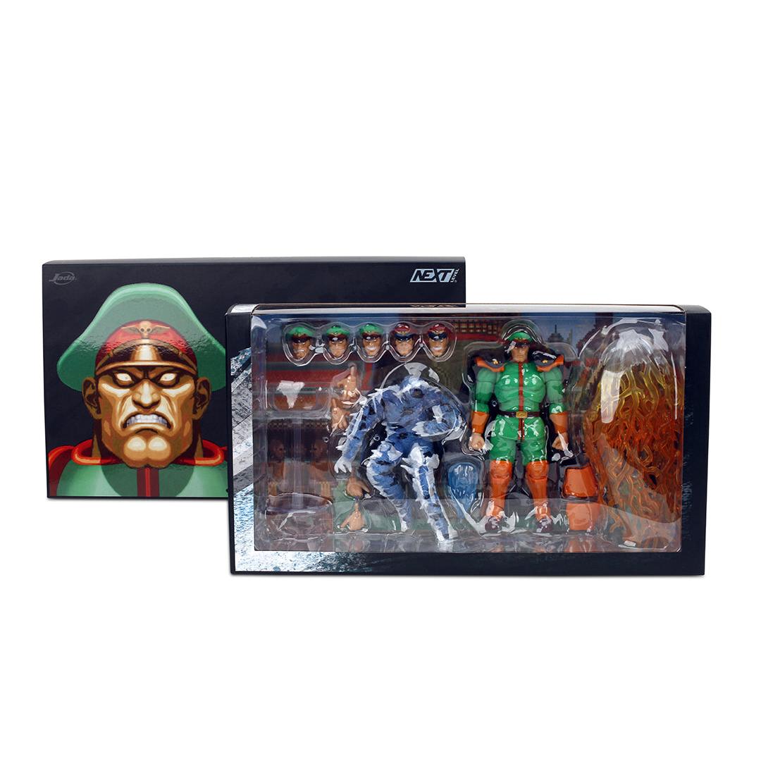 Ultra Street Fighter II The Final Challengers: M. Bison (Green Player 2 Version, Exclusive) - 6 inch-Actionfiguren-Jada Toys-Mighty Underground