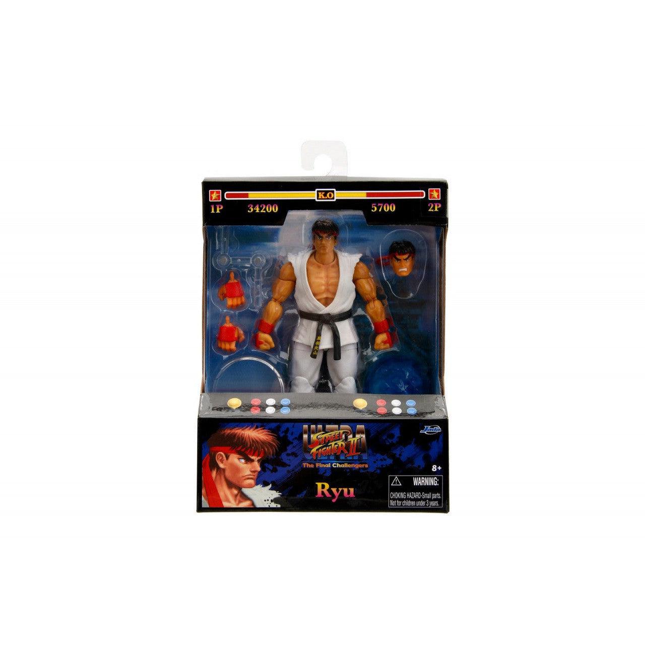 Ultra Street Fighter II The Final Challengers: Ryu - 6 inch-Actionfiguren-Jada Toys-Mighty Underground