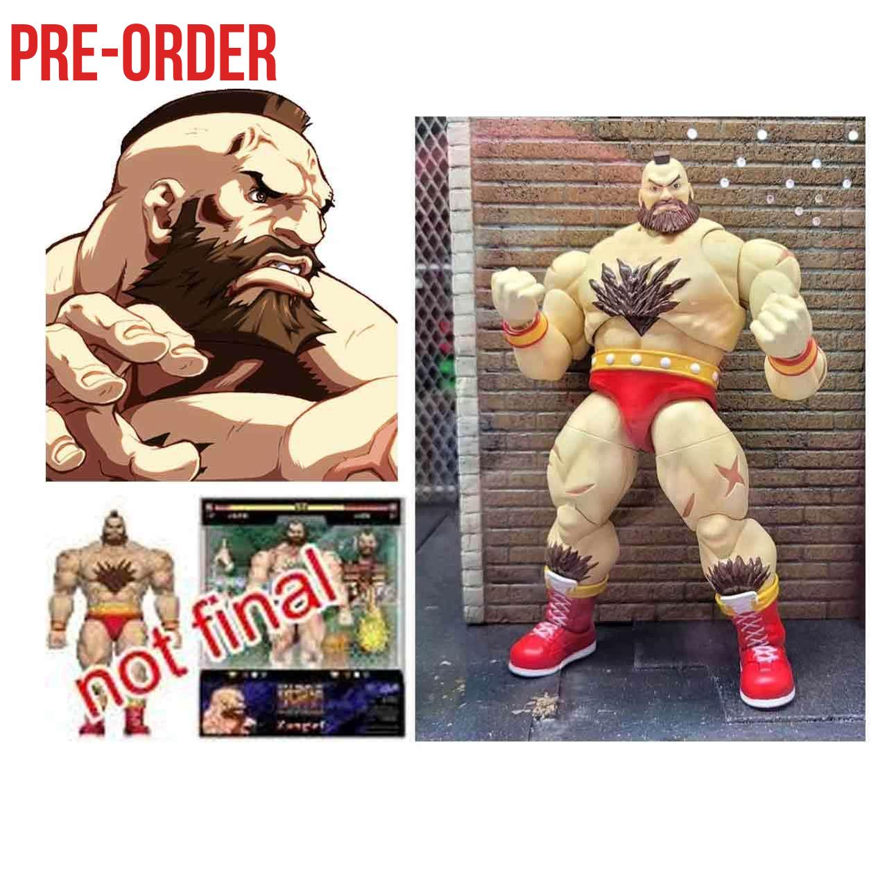Ultra Street Fighter II The Final Challengers: Zangief - 6 inch-Actionfiguren-Jada Toys-Mighty Underground