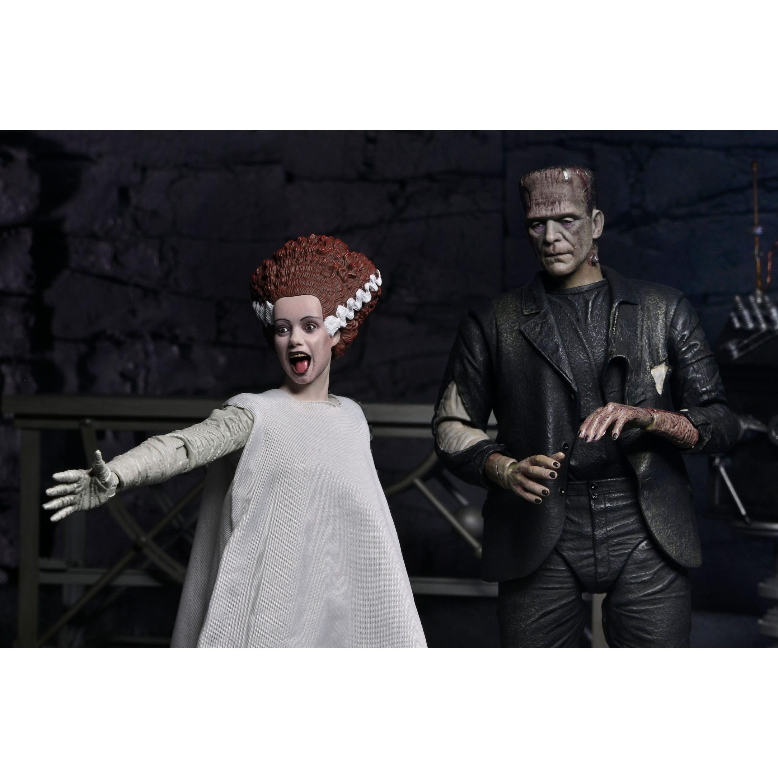 Universal Monsters: Bride of Frankenstein 90th Anniversary The Monster & His Mate - 2-Pack-Actionfiguren-NECA-Mighty Underground