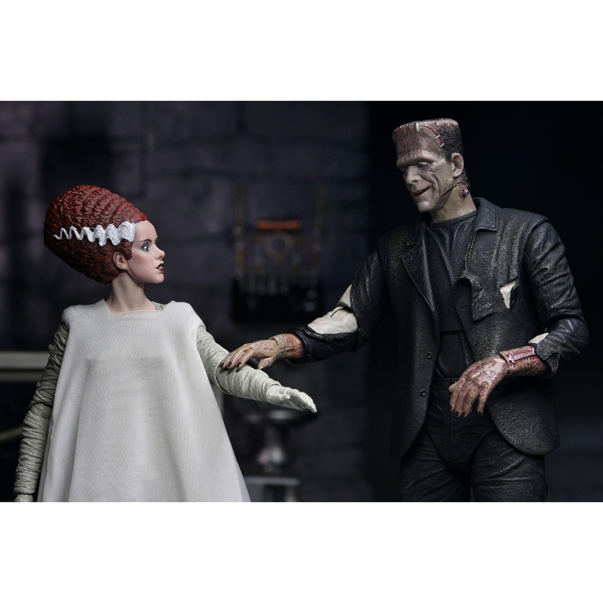 Universal Monsters: Bride of Frankenstein 90th Anniversary The Monster & His Mate - 2-Pack-Actionfiguren-NECA-Mighty Underground