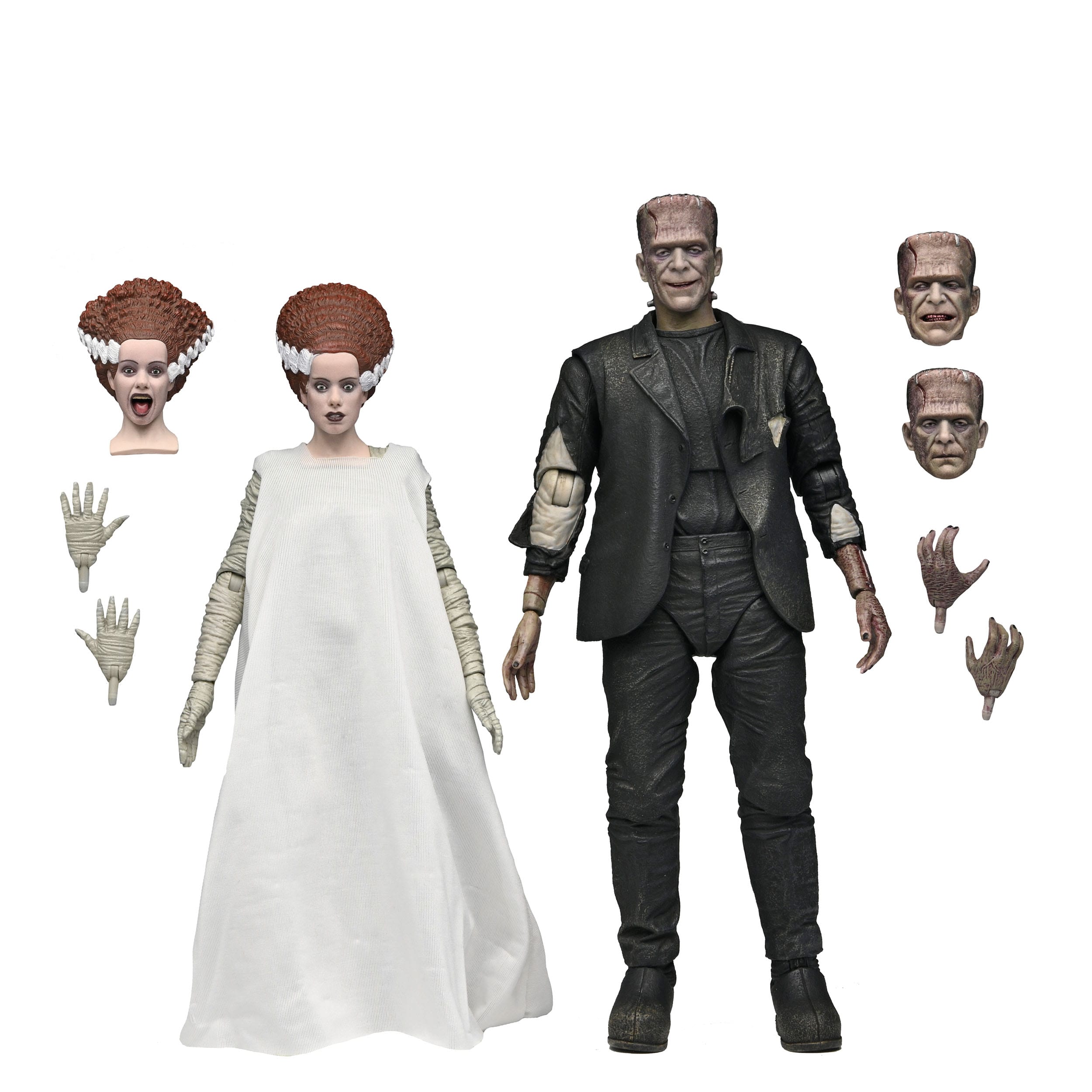 Universal Monsters: Bride of Frankenstein 90th Anniversary The Monster & His Mate - 2-Pack-Actionfiguren-NECA-Mighty Underground