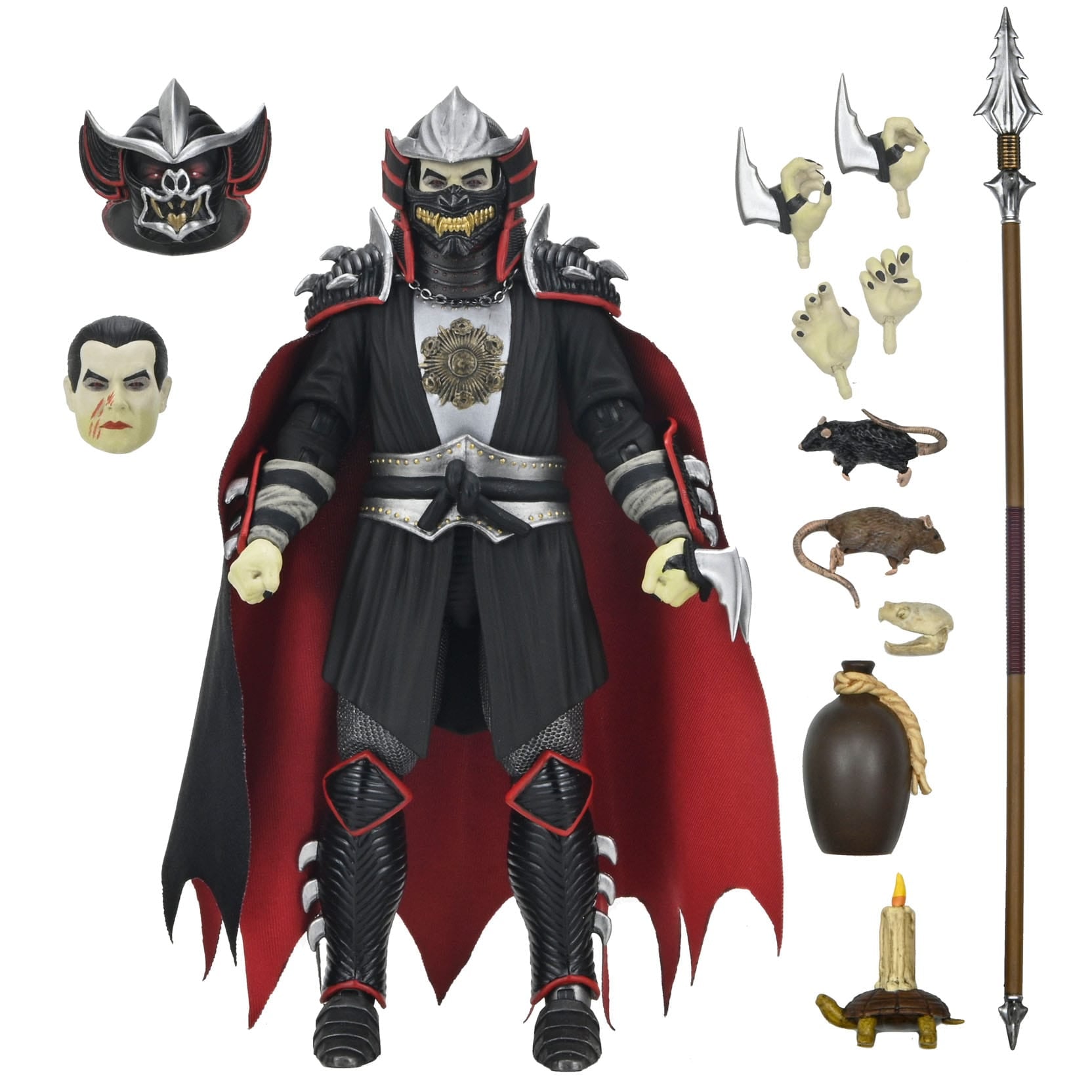 Universal Monsters x TMNT: Shredder as Dracula (Classic Colors)-Actionfiguren-NECA-Mighty Underground