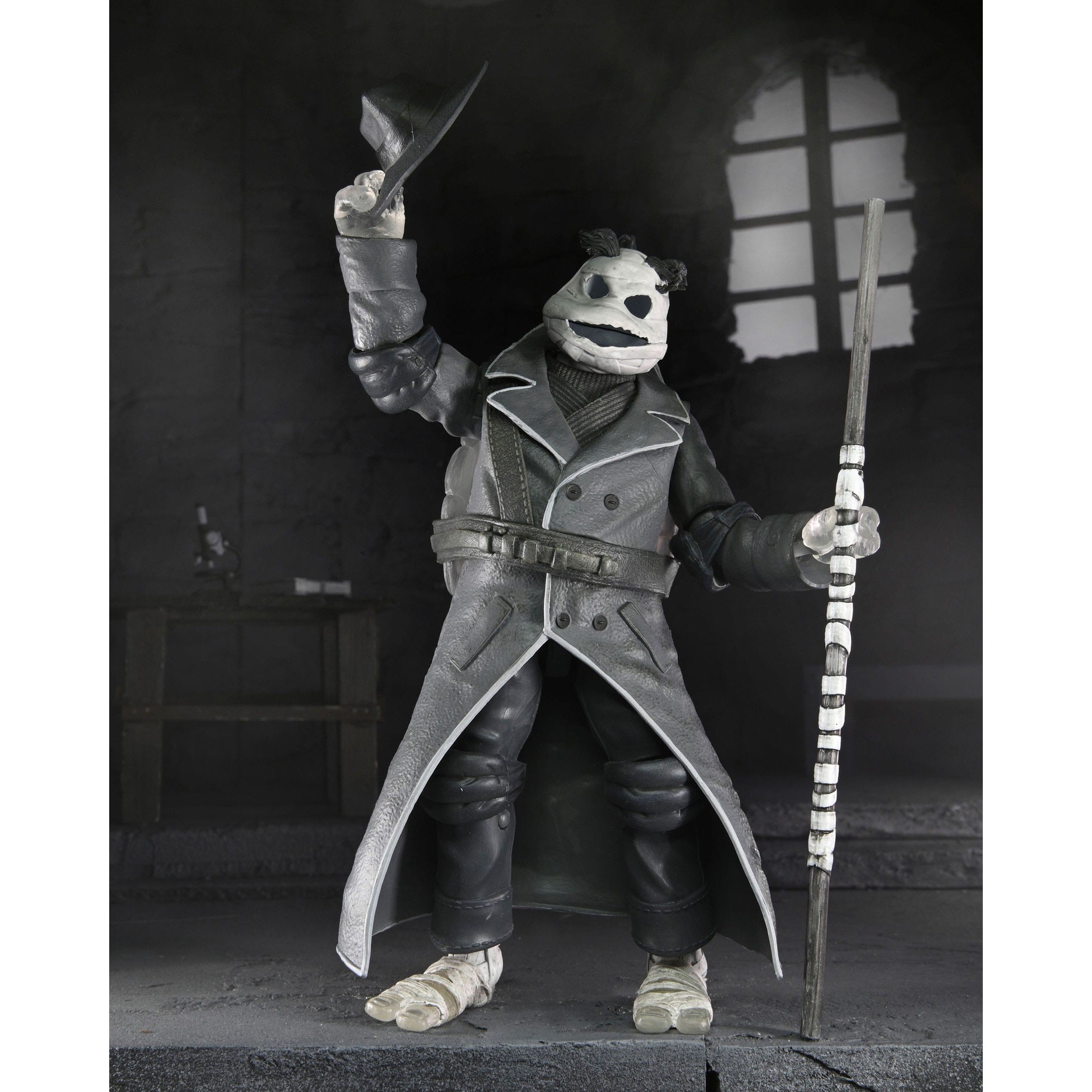 Universal Monsters x TMNT: Turtles Black & White - 4-Pack-Actionfiguren-NECA-Mighty Underground