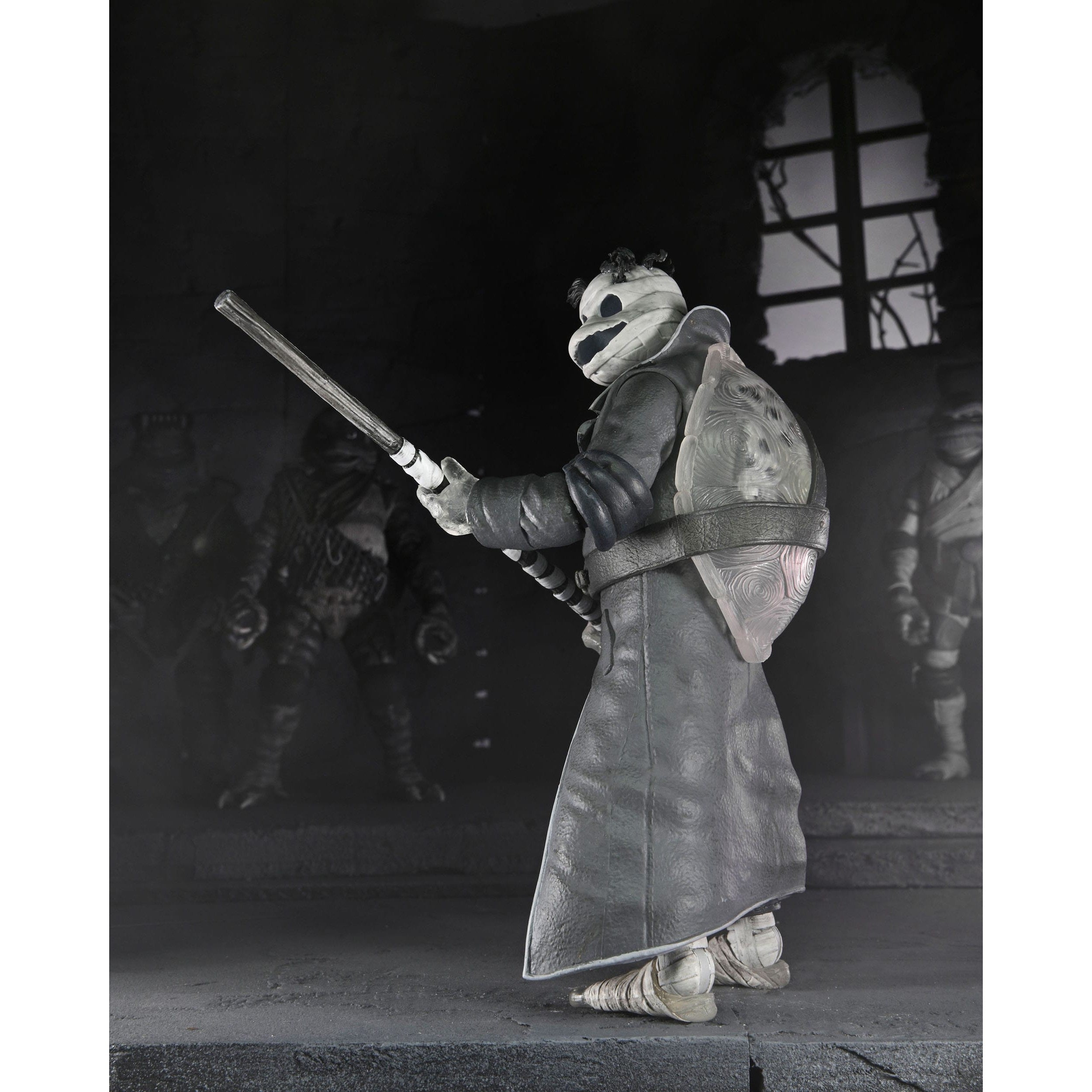 Universal Monsters x TMNT: Turtles Black & White - 4-Pack-Actionfiguren-NECA-Mighty Underground