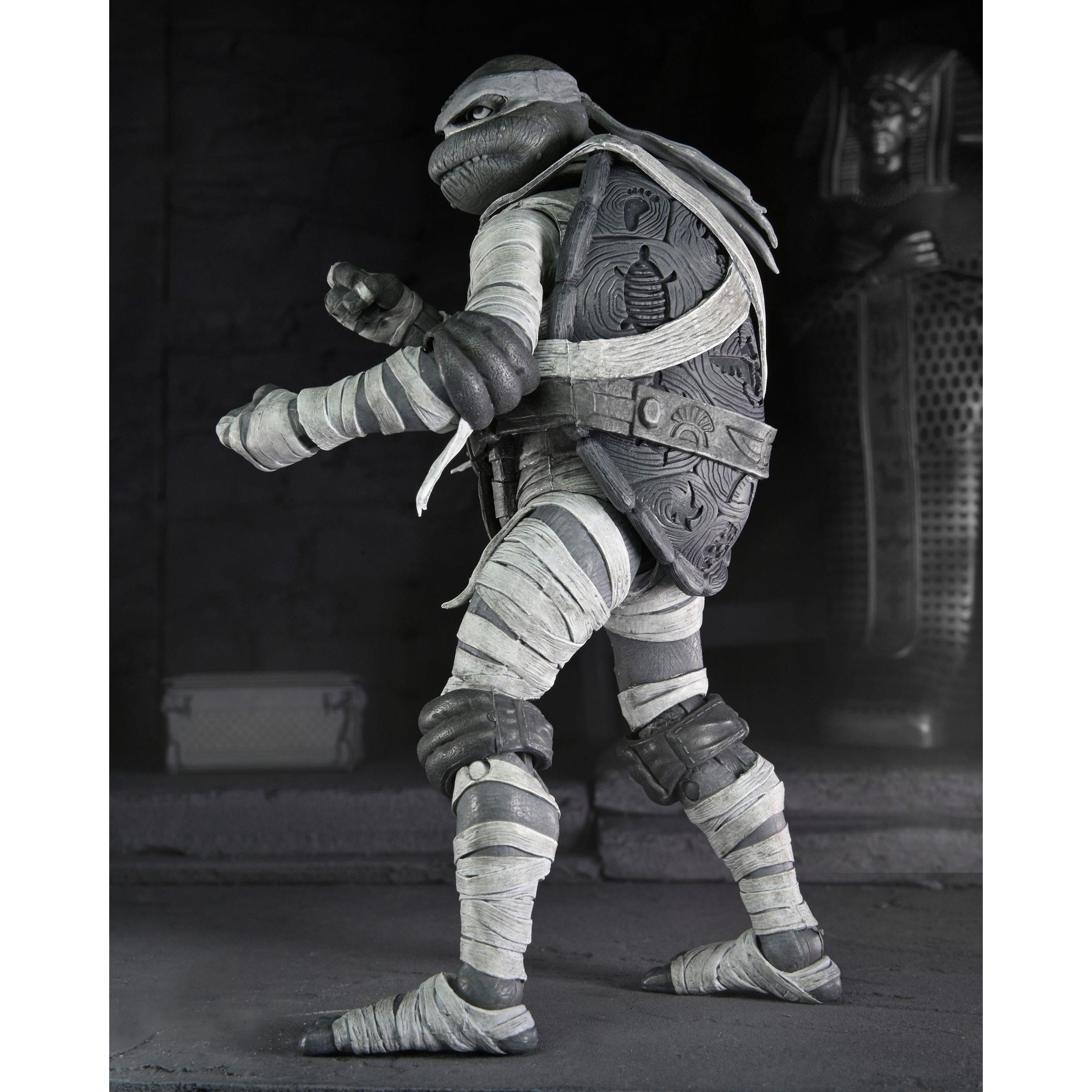 Universal Monsters x TMNT: Turtles Black & White - 4-Pack-Actionfiguren-NECA-Mighty Underground