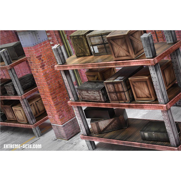 Warehouse Pop-Up - Diorama - 1/12-Actionfiguren-Extreme Sets-Mighty Underground