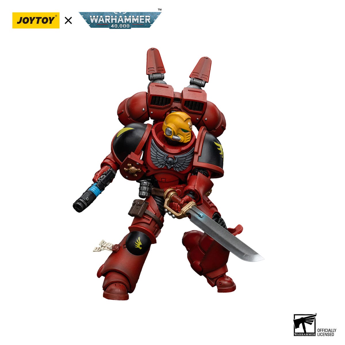 Warhammer 40K: Blood Angels Jump Pack Intercessors Sergeant With Plasma Pistol (The Horus Heresy) - 12 cm-Actionfiguren-JoyToy-Mighty Underground