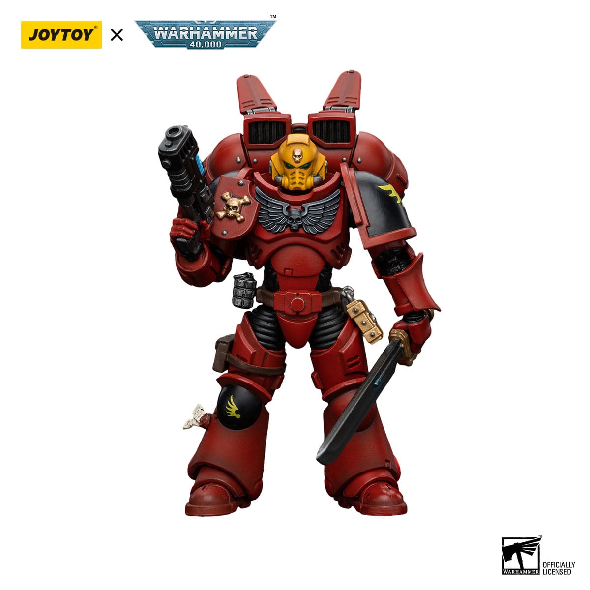 Warhammer 40K: Blood Angels Jump Pack Intercessors Sergeant With Plasma Pistol (The Horus Heresy) - 12 cm-Actionfiguren-JoyToy-Mighty Underground