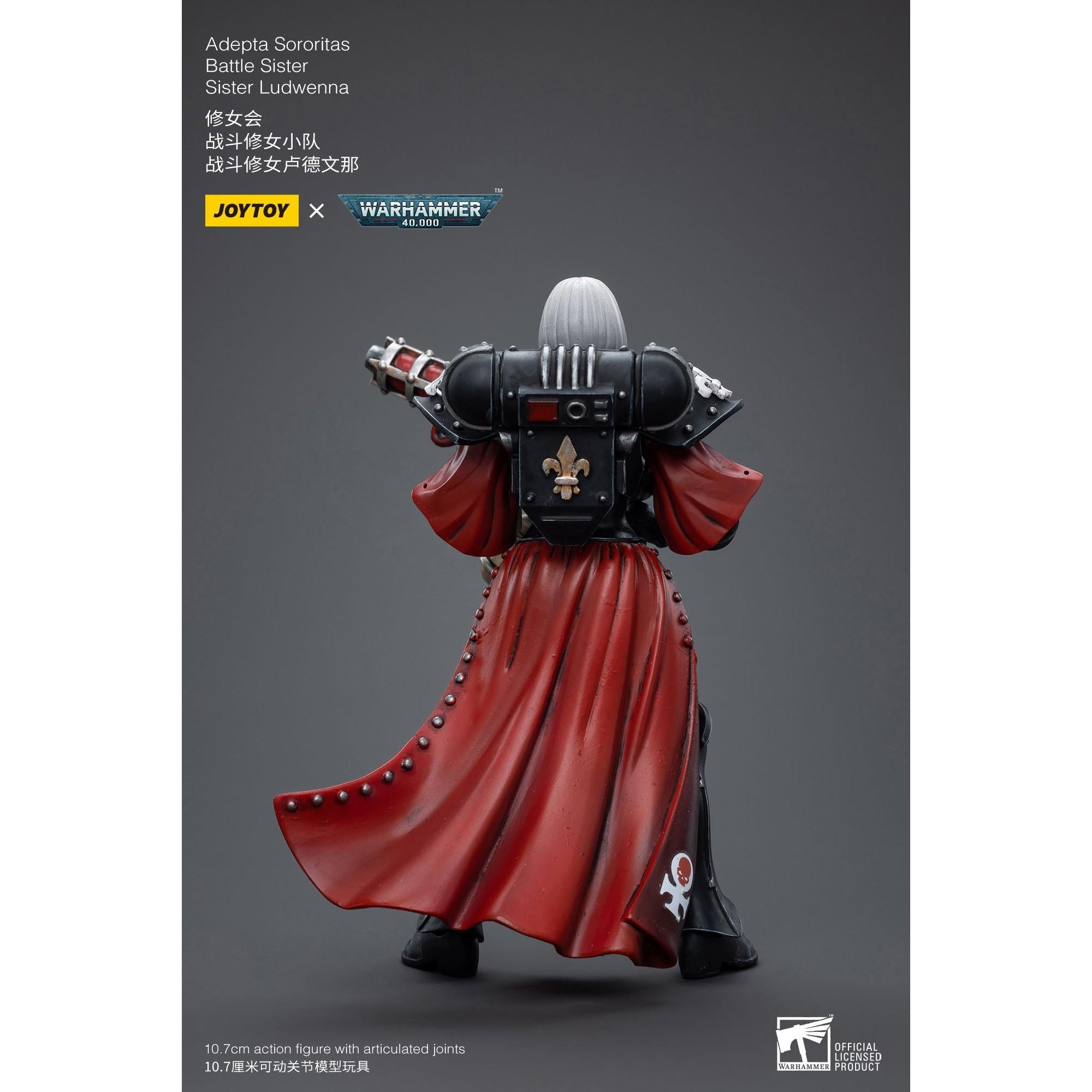Warhammer 40k: Adepta Sororitas Battle Sister Sister Ludwenna-Actionfiguren-JoyToy-Mighty Underground