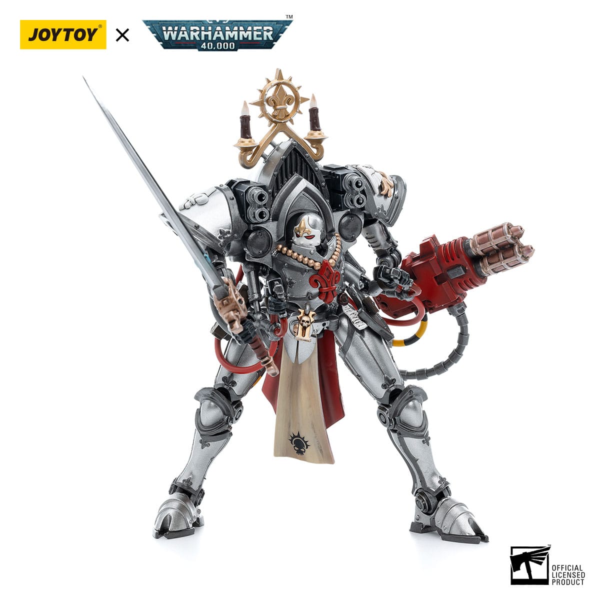 Warhammer 40k: Adepta Sororitas Order of the Argent Shroud Paragon Warsuit Sister Collaen-Actionfiguren-JoyToy-Mighty Underground