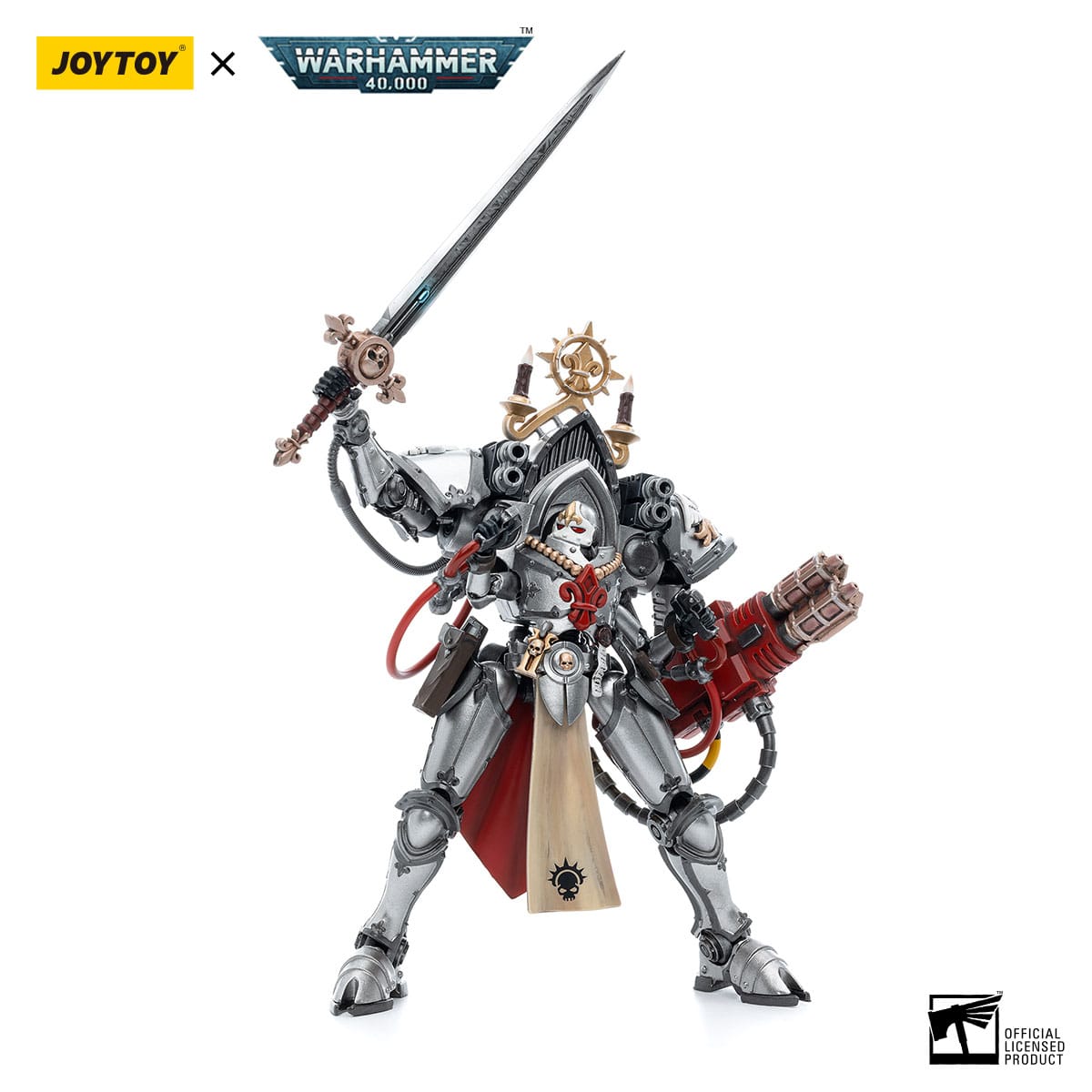 Warhammer 40k: Adepta Sororitas Order of the Argent Shroud Paragon Warsuit Sister Collaen-Actionfiguren-JoyToy-Mighty Underground