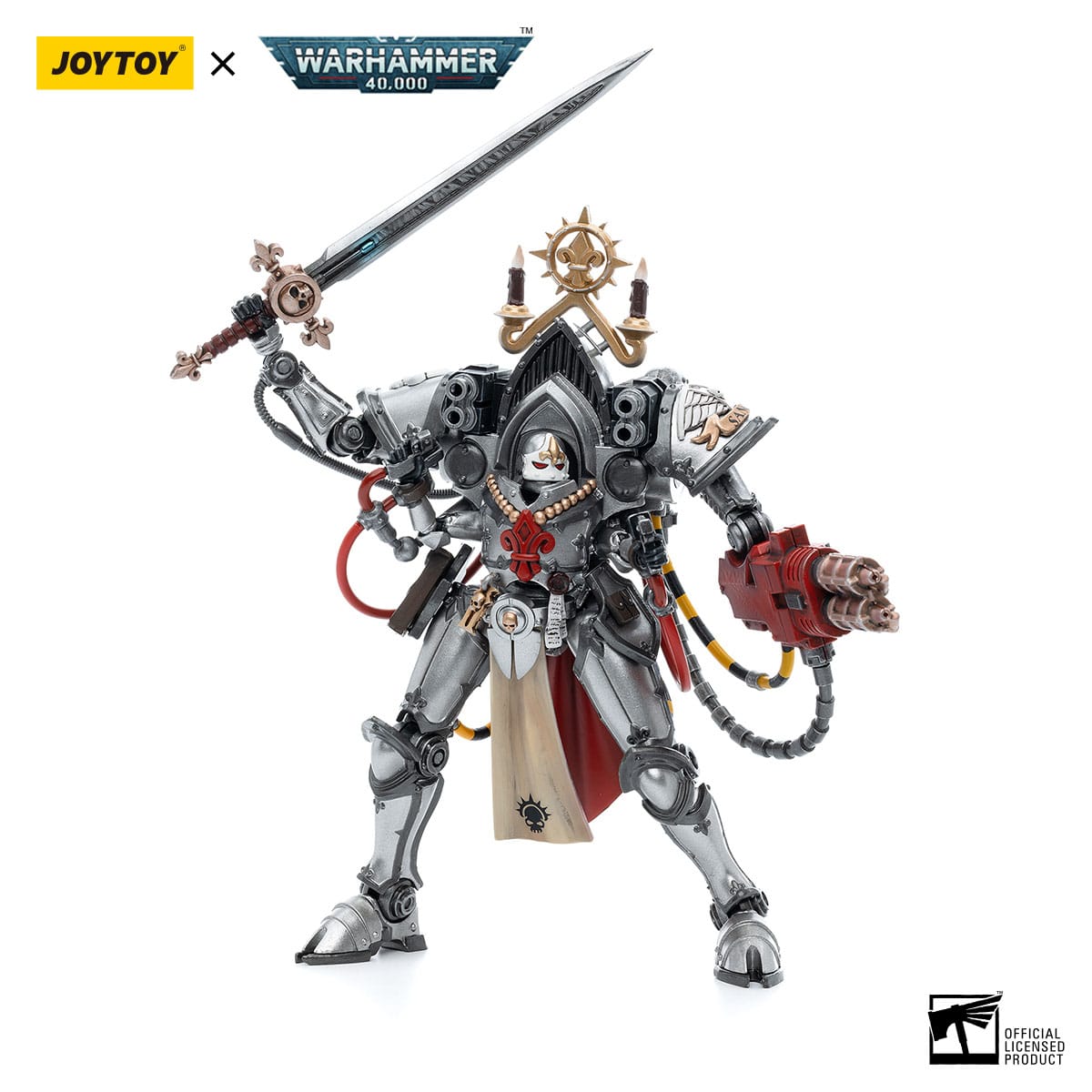 Warhammer 40k: Adepta Sororitas Order of the Argent Shroud Paragon Warsuit Sister Collaen-Actionfiguren-JoyToy-Mighty Underground