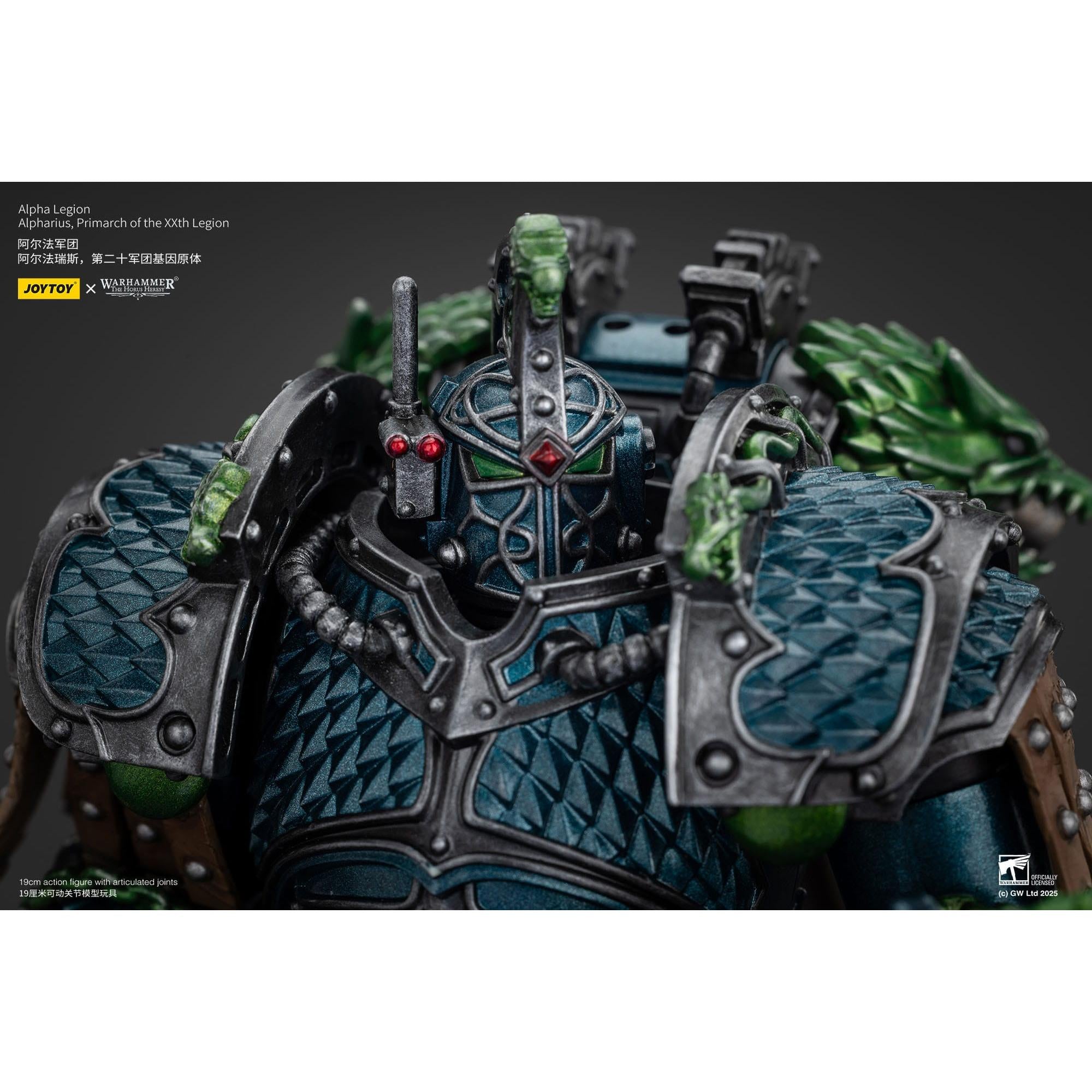 Warhammer 40k: Alpha Legion Alpharius, Primarch of the XXth Legion (The Horus Heresy)-Actionfiguren-JoyToy-Mighty Underground