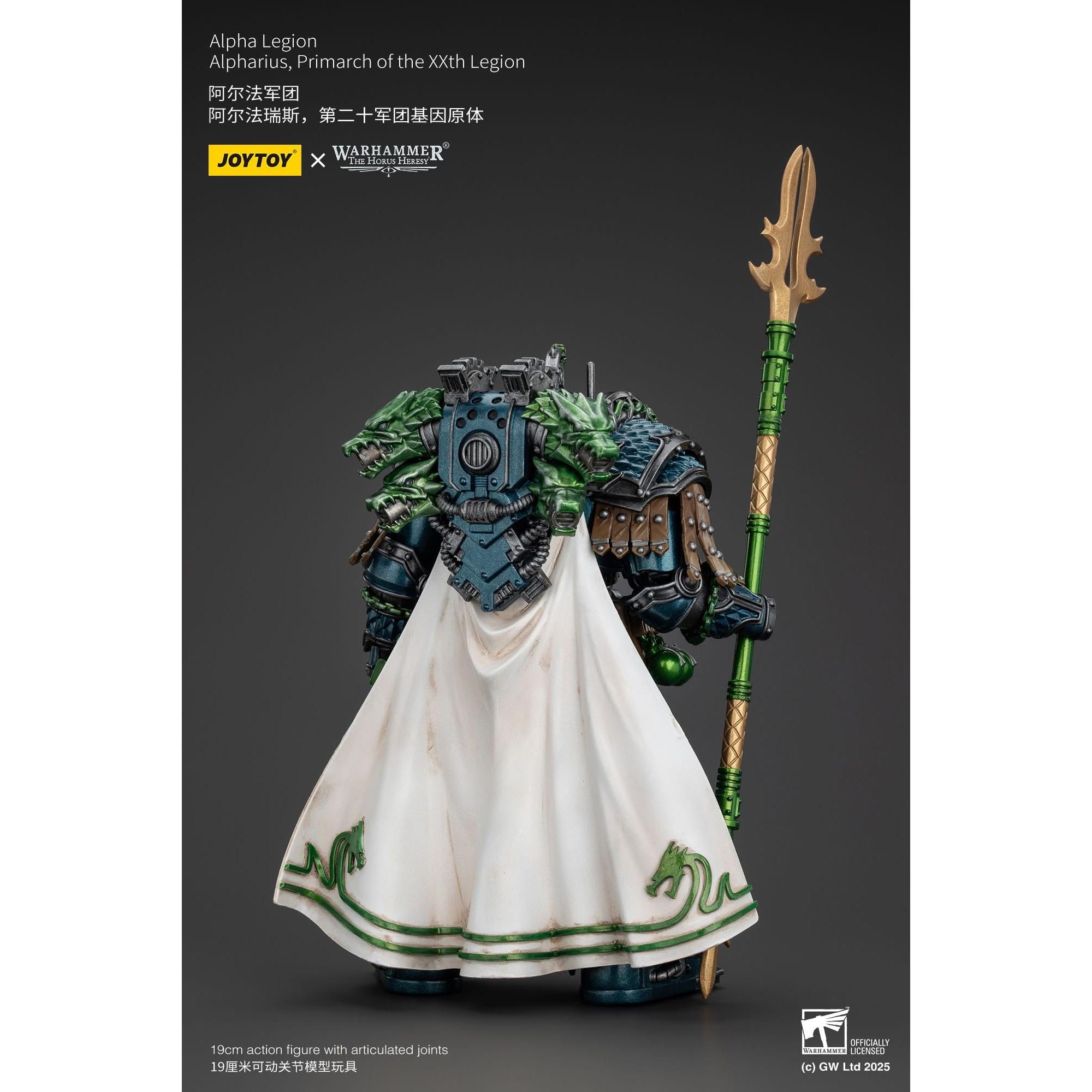 Warhammer 40k: Alpha Legion Alpharius, Primarch of the XXth Legion (The Horus Heresy)-Actionfiguren-JoyToy-Mighty Underground