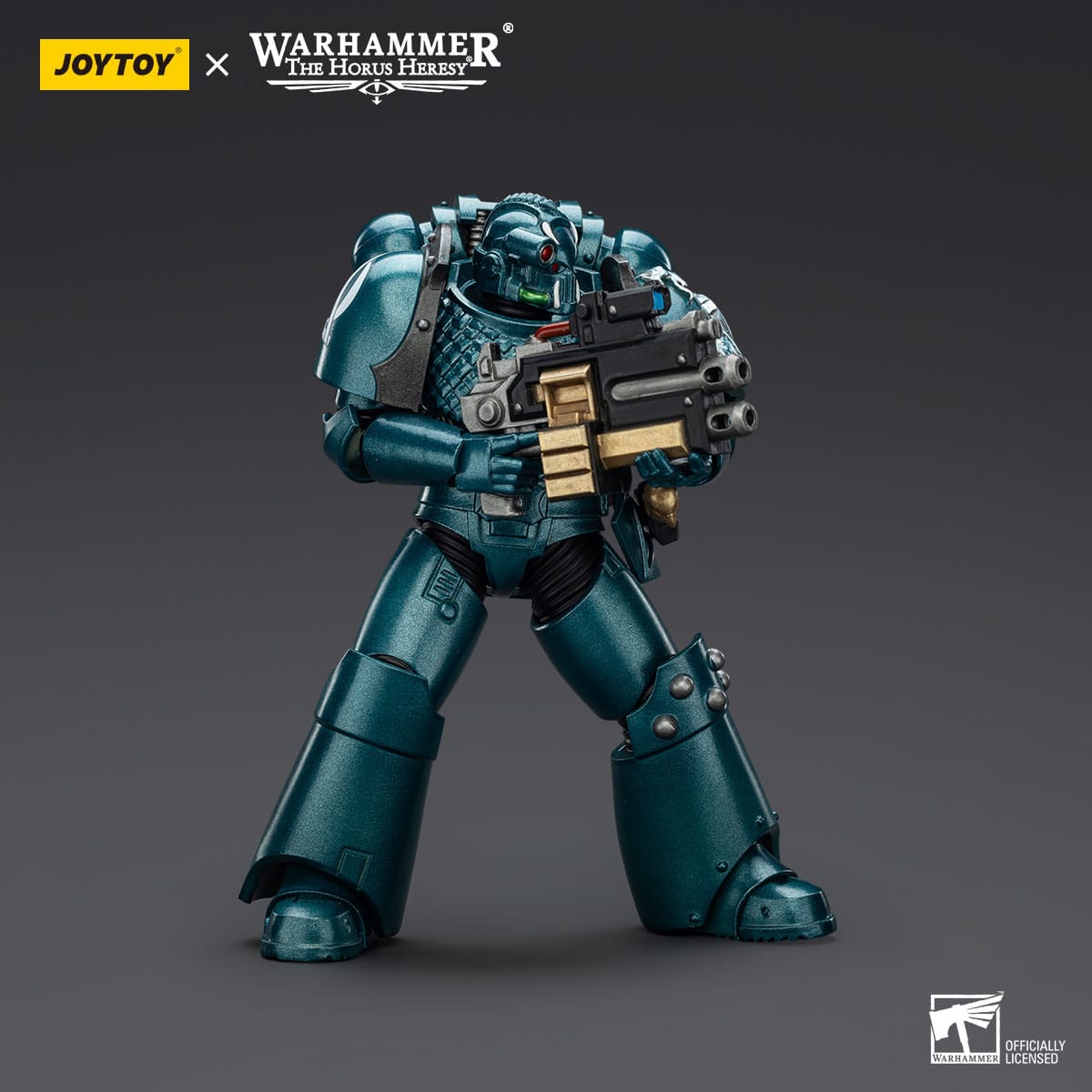 Warhammer 40k: Alpha Legion Head Hunter With Banestrike Combi-Bolter And Power Dagger (The Horus Heresy)-Actionfiguren-JoyToy-Mighty Underground
